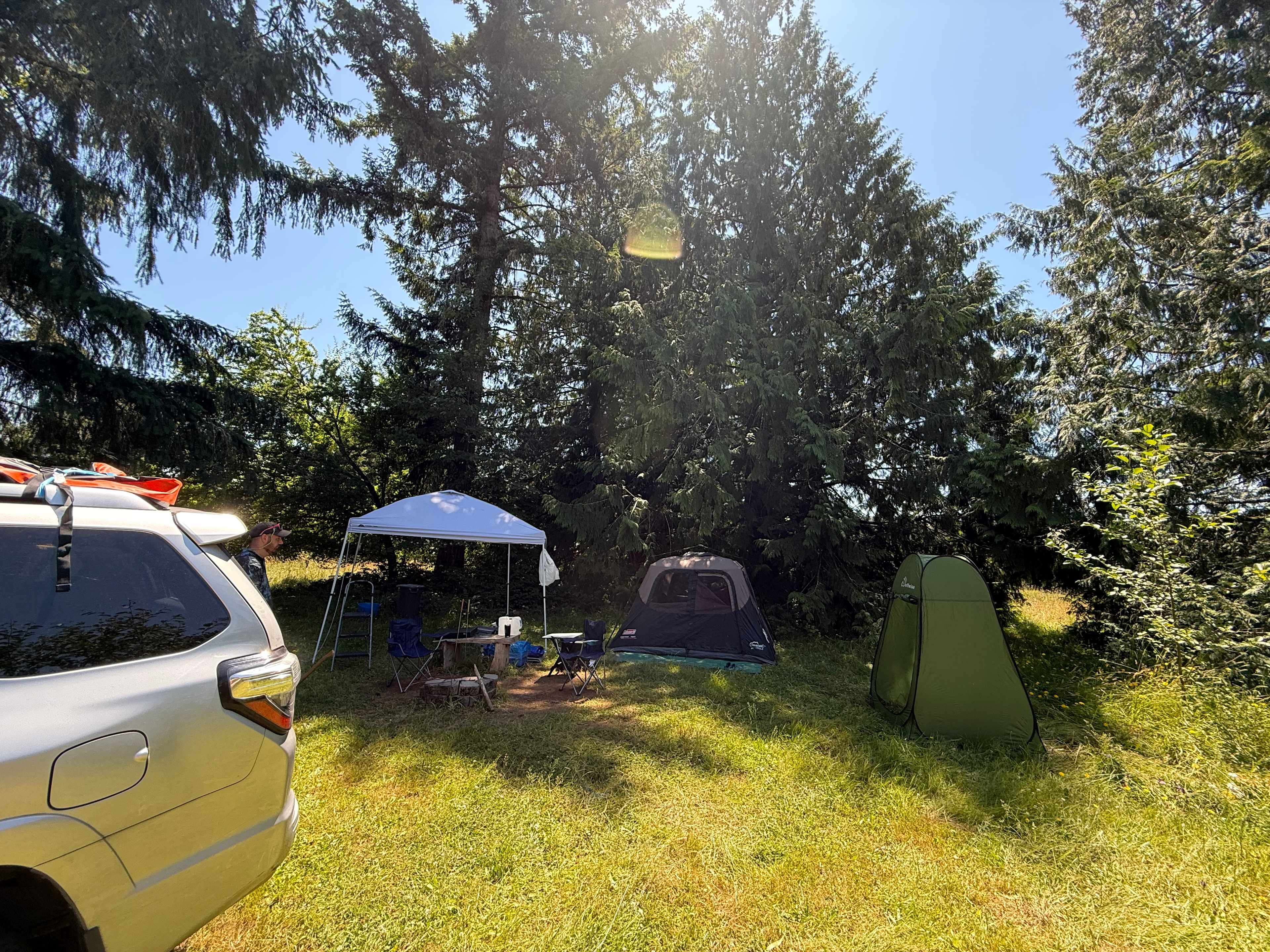 Site setup area