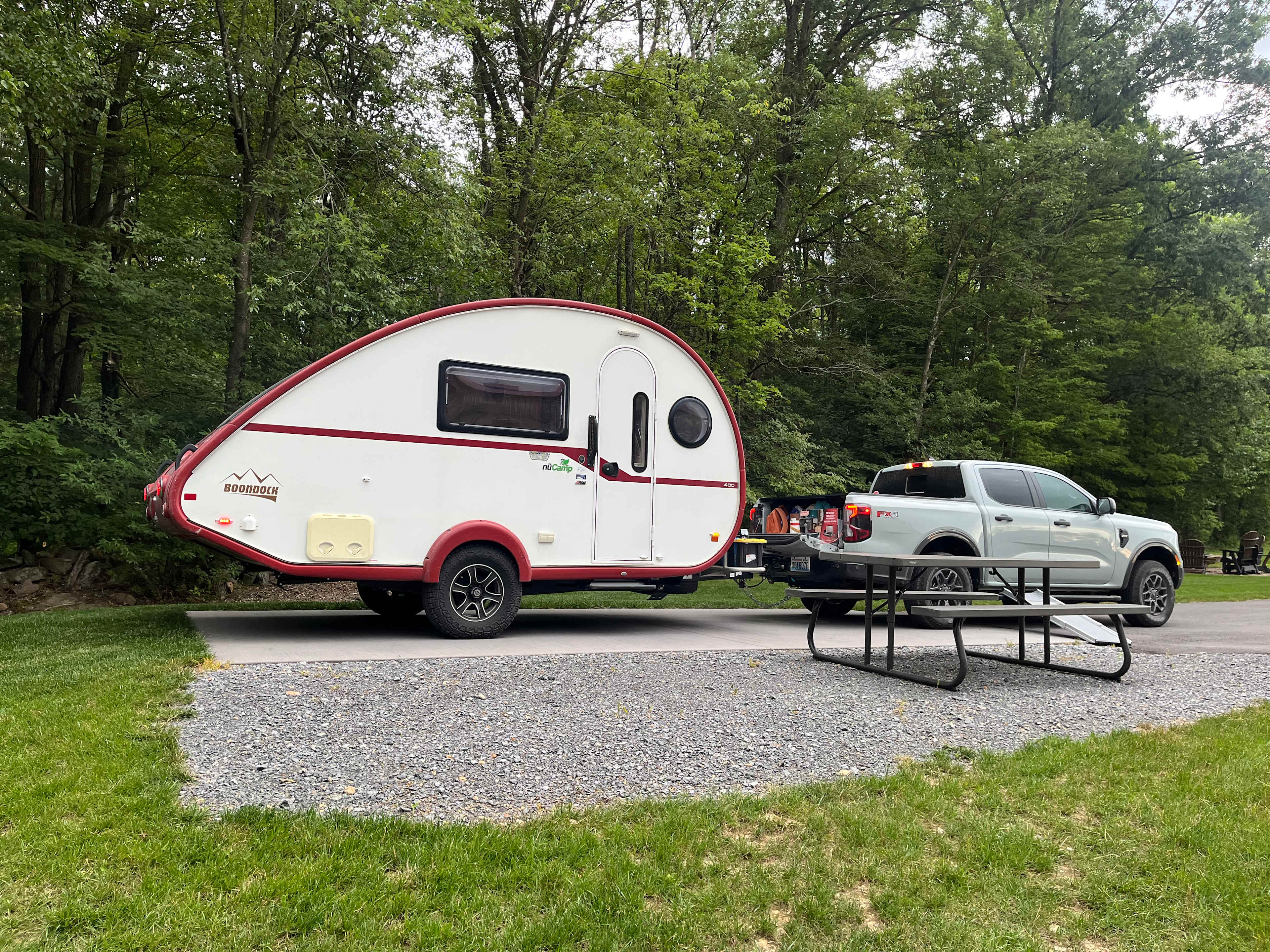 RV Hook Up at The Barn