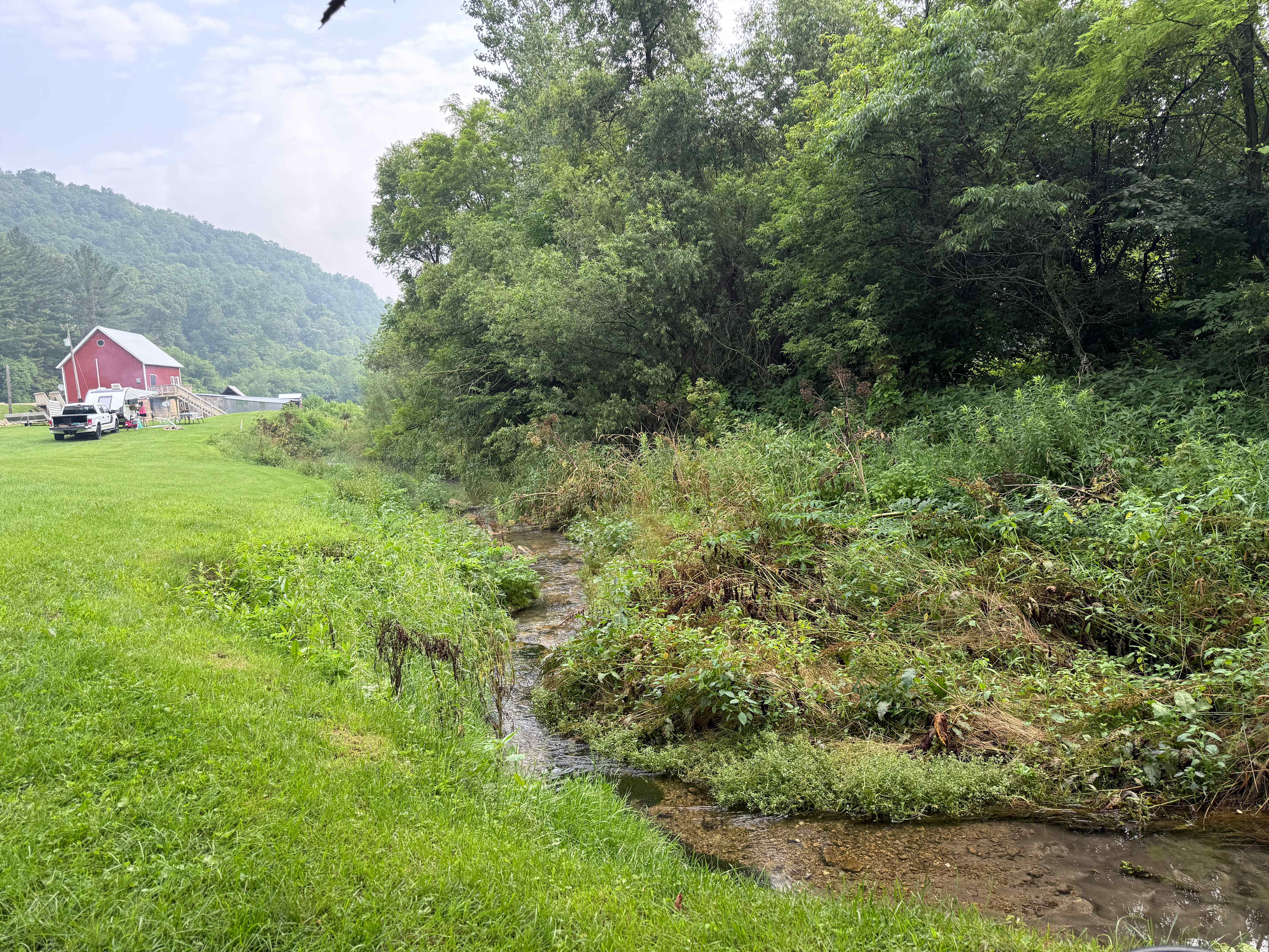 Aahhhh…nothing more relaxing than the sound of this beautiful creek.