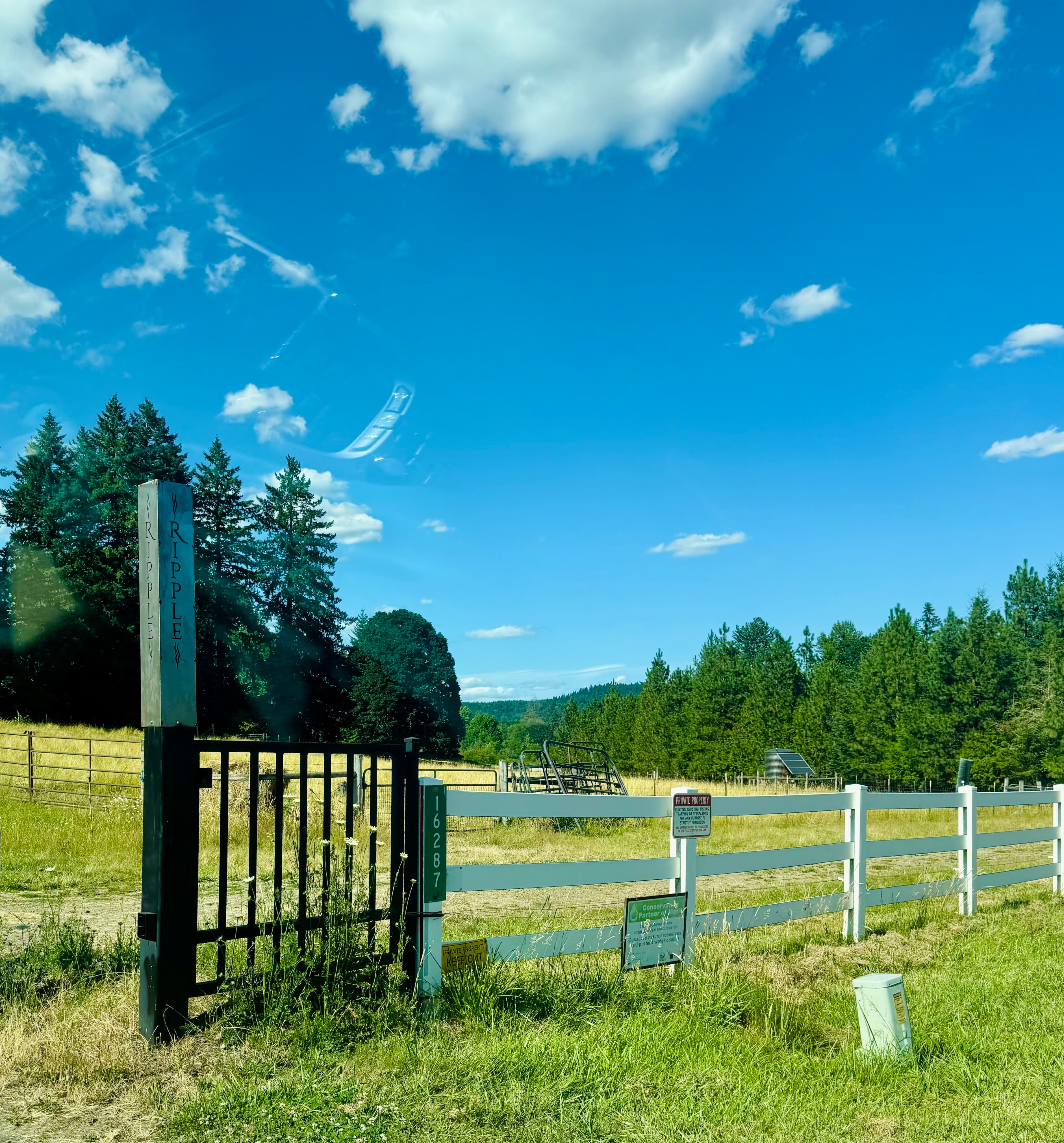 Approaching camp