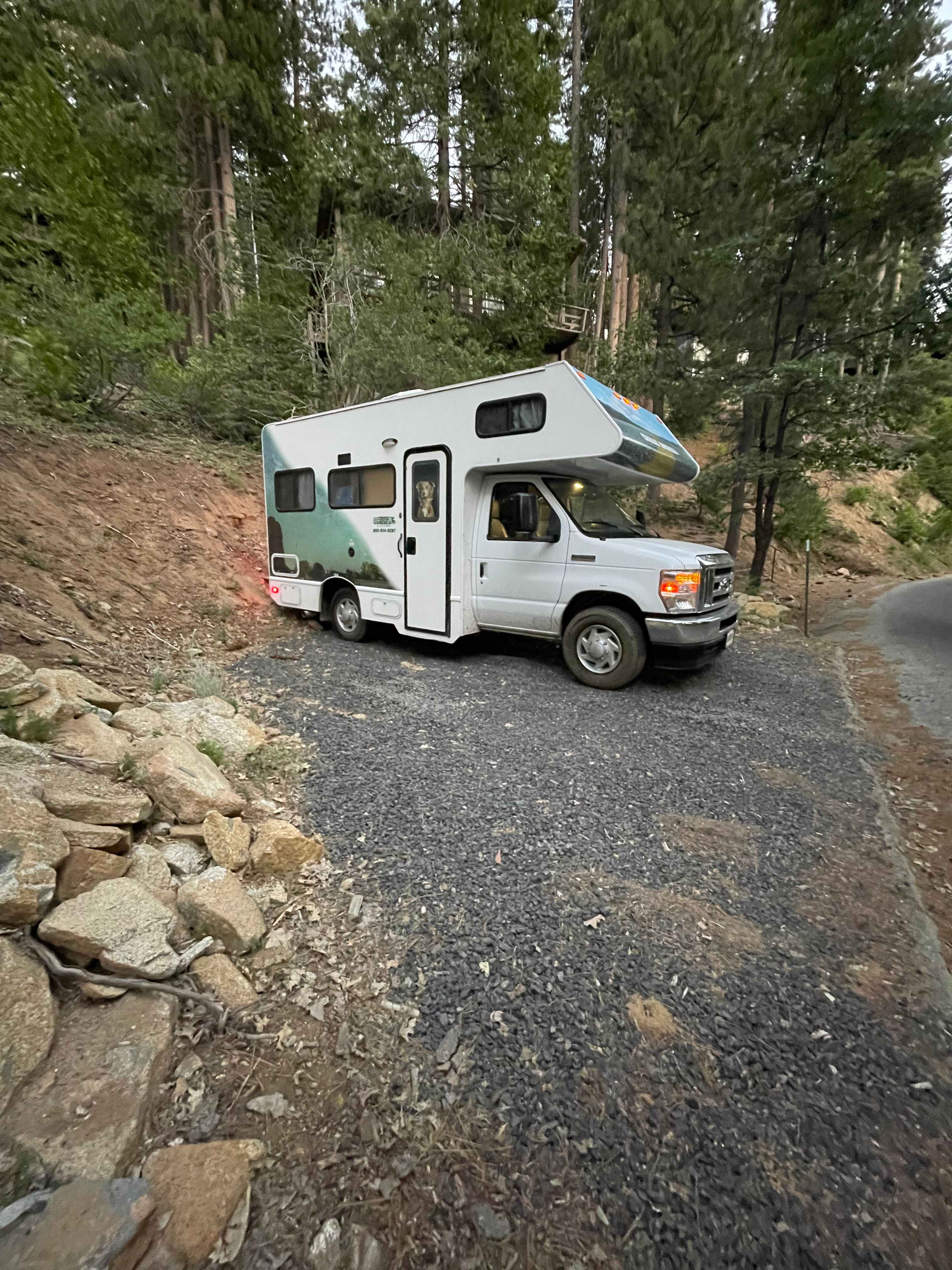 Yosemite Van Parking!