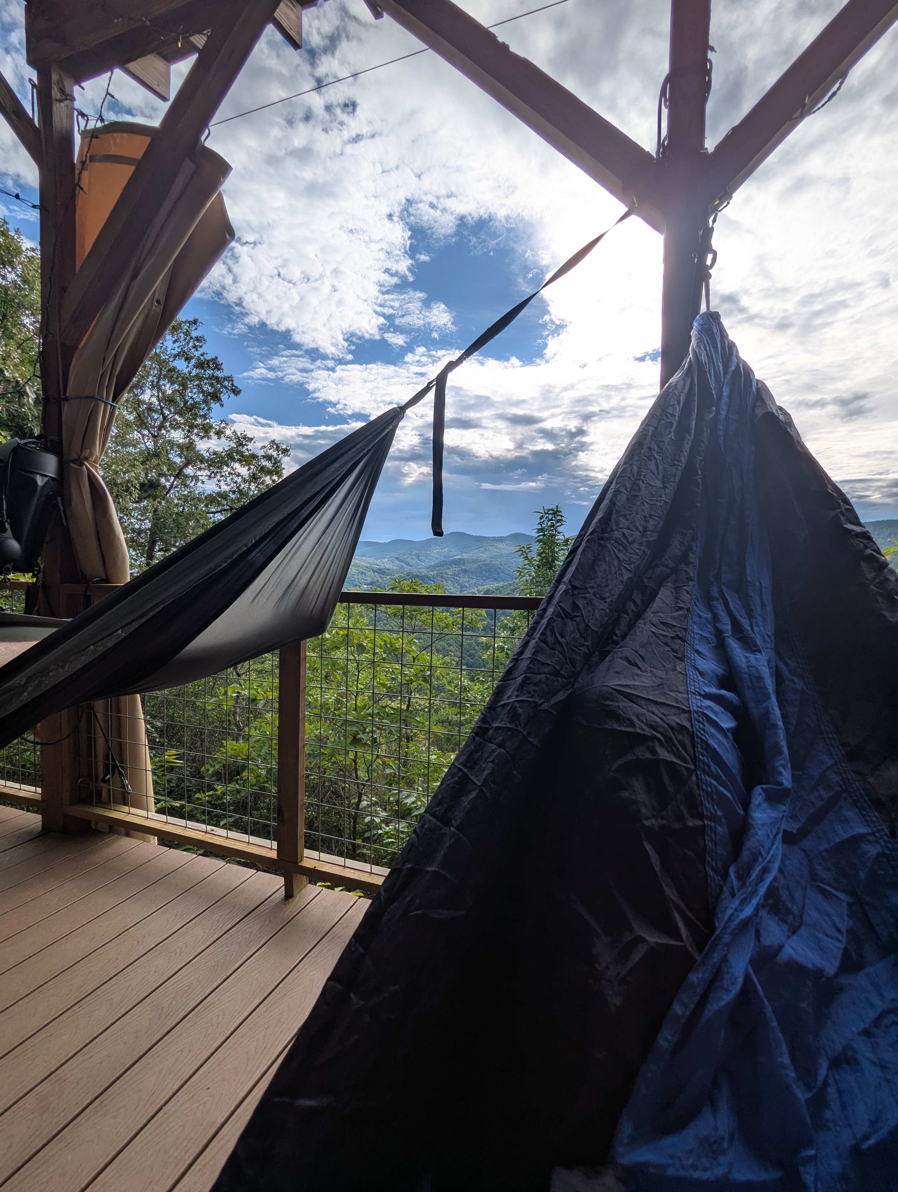 Above the Fray Glamping, Black Mtn.
