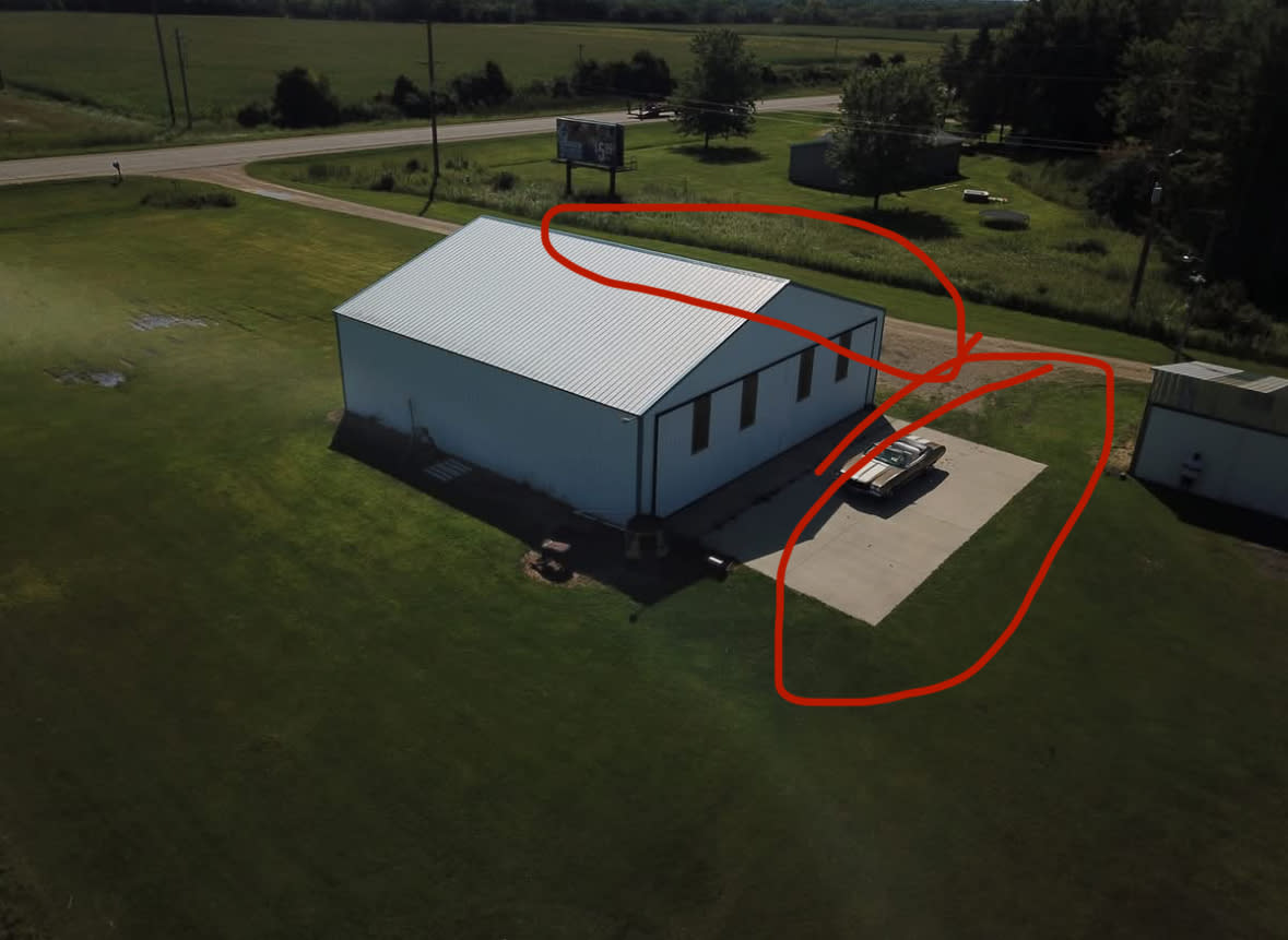 Campsite on Private Airport
