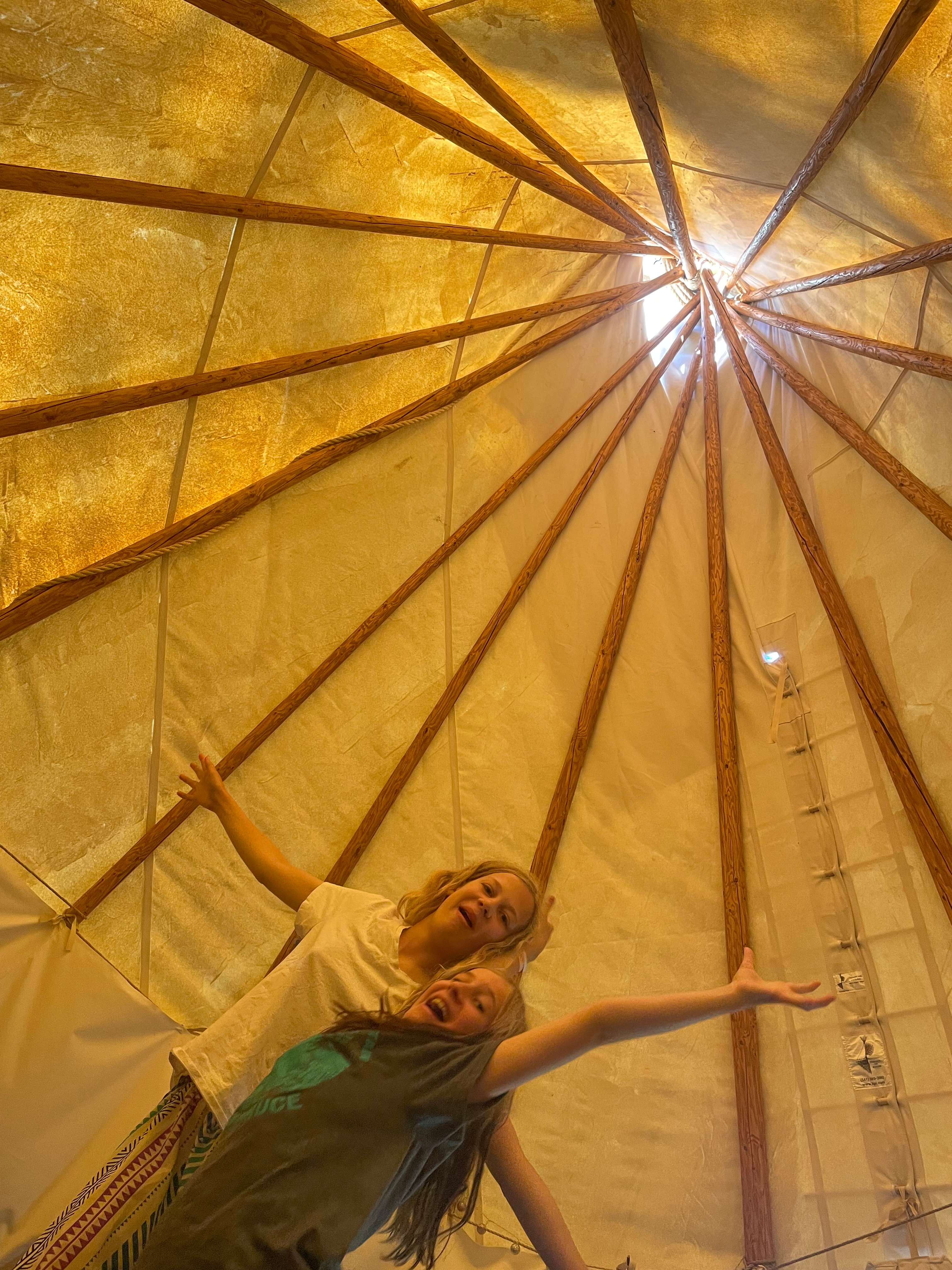 Teepee magic!
