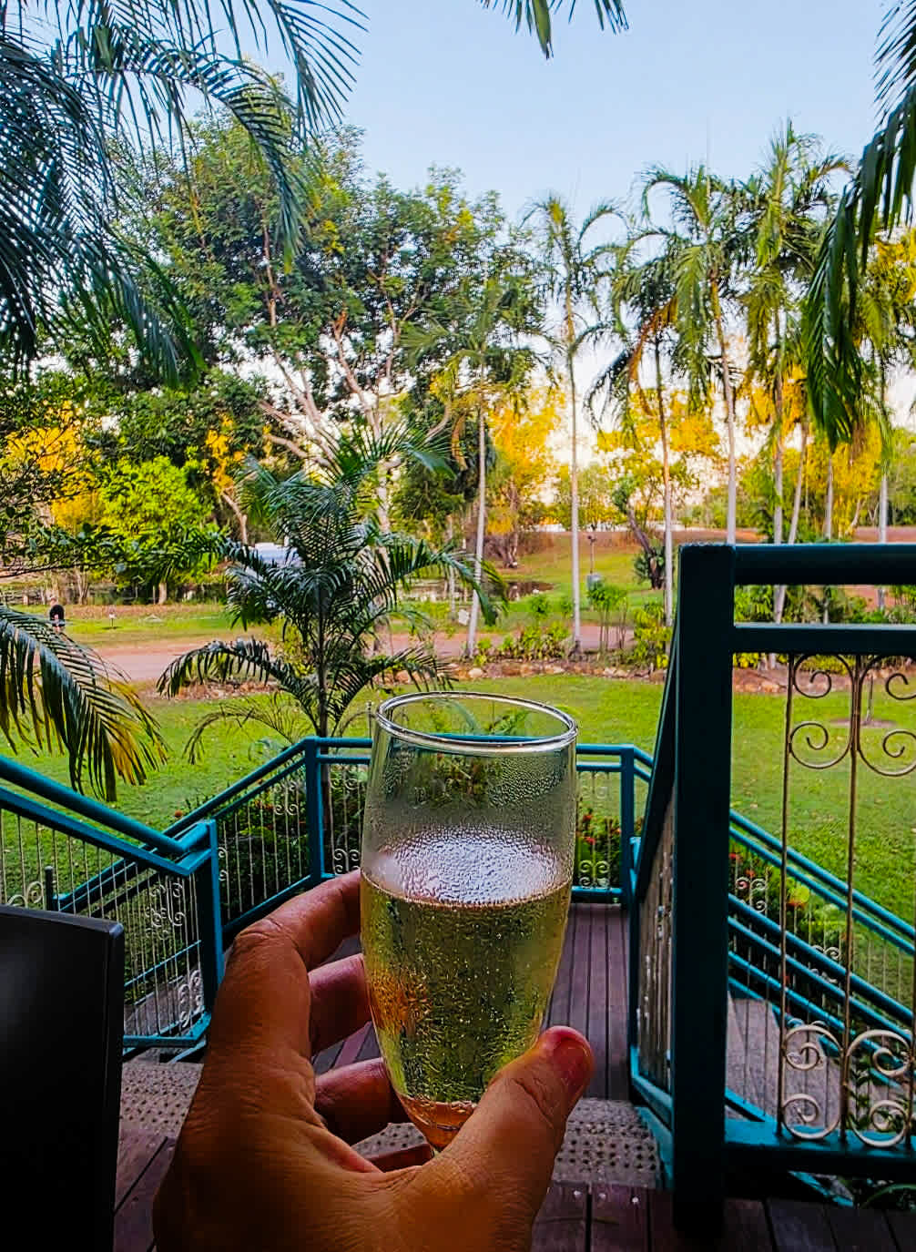 Happy Hour on the deck