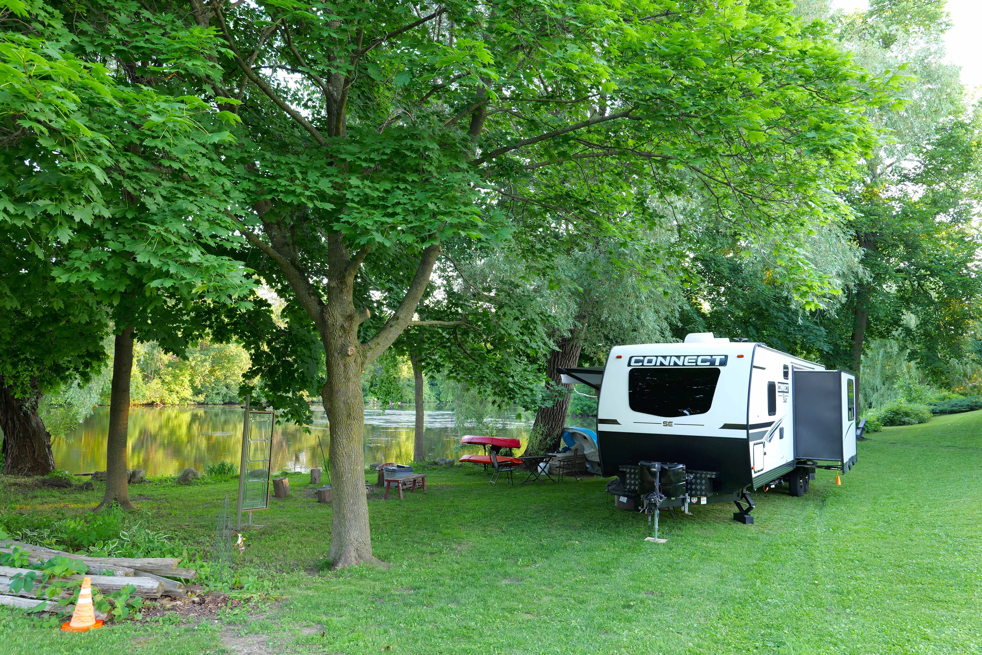Pondfront RV Site near Road America