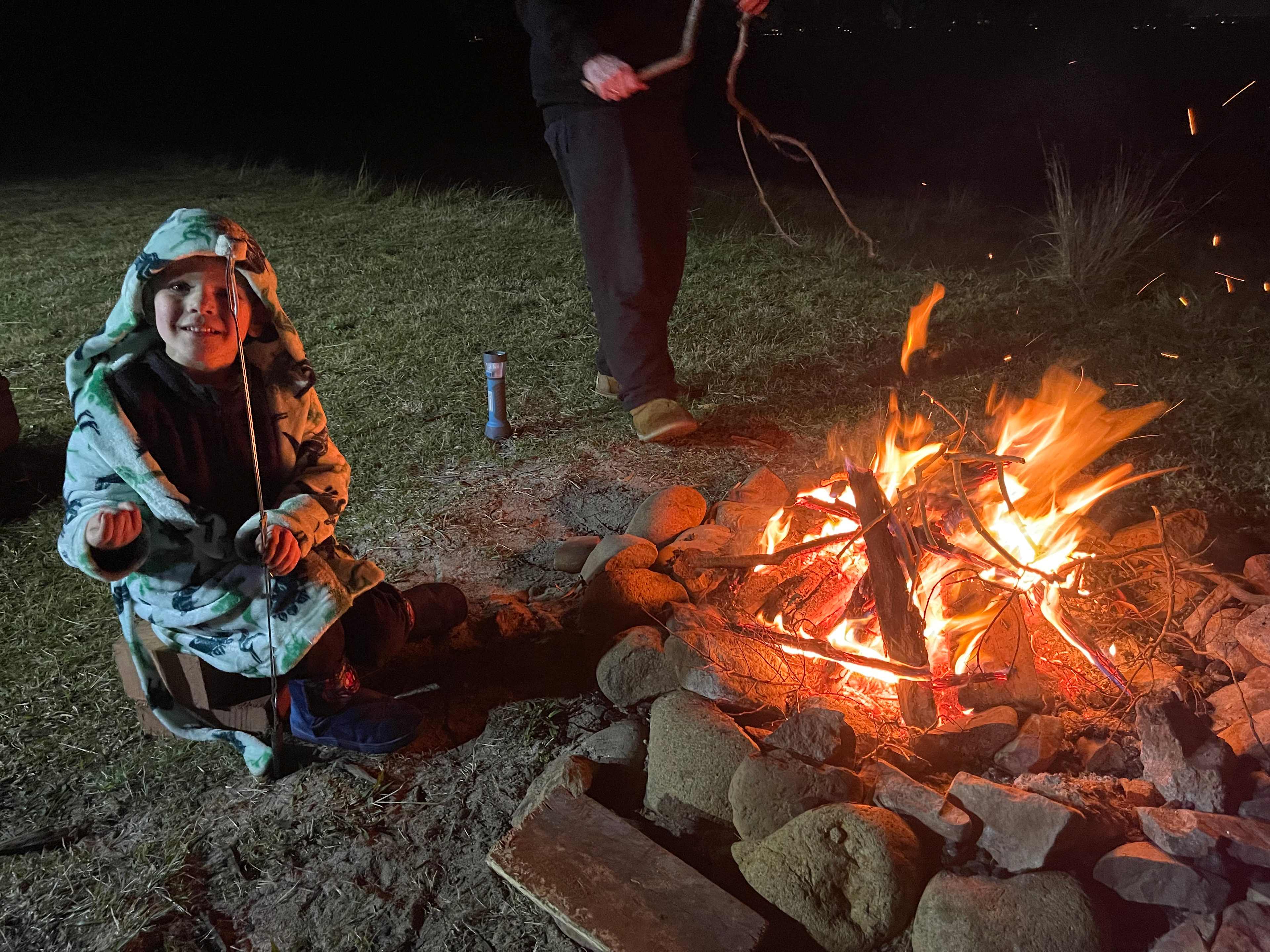 Fire pits provided 