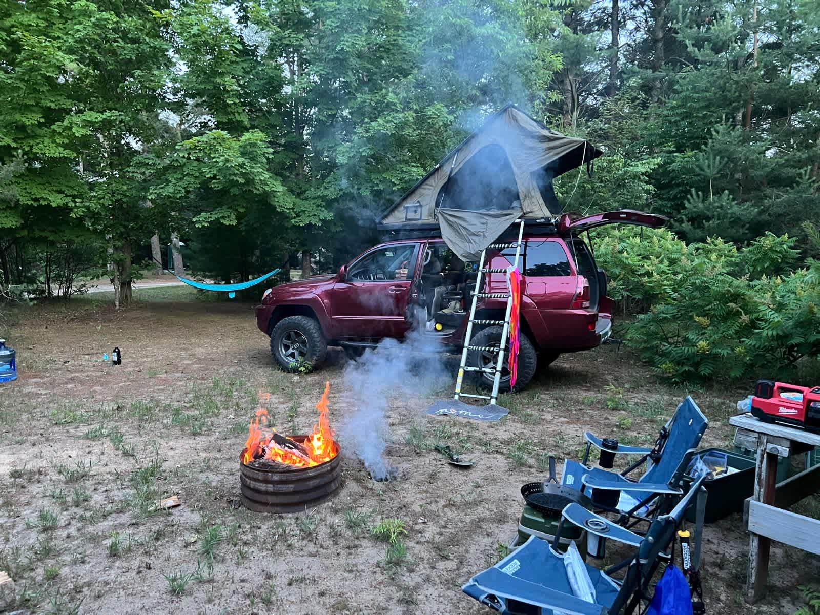 Camp Squid Off The Grid