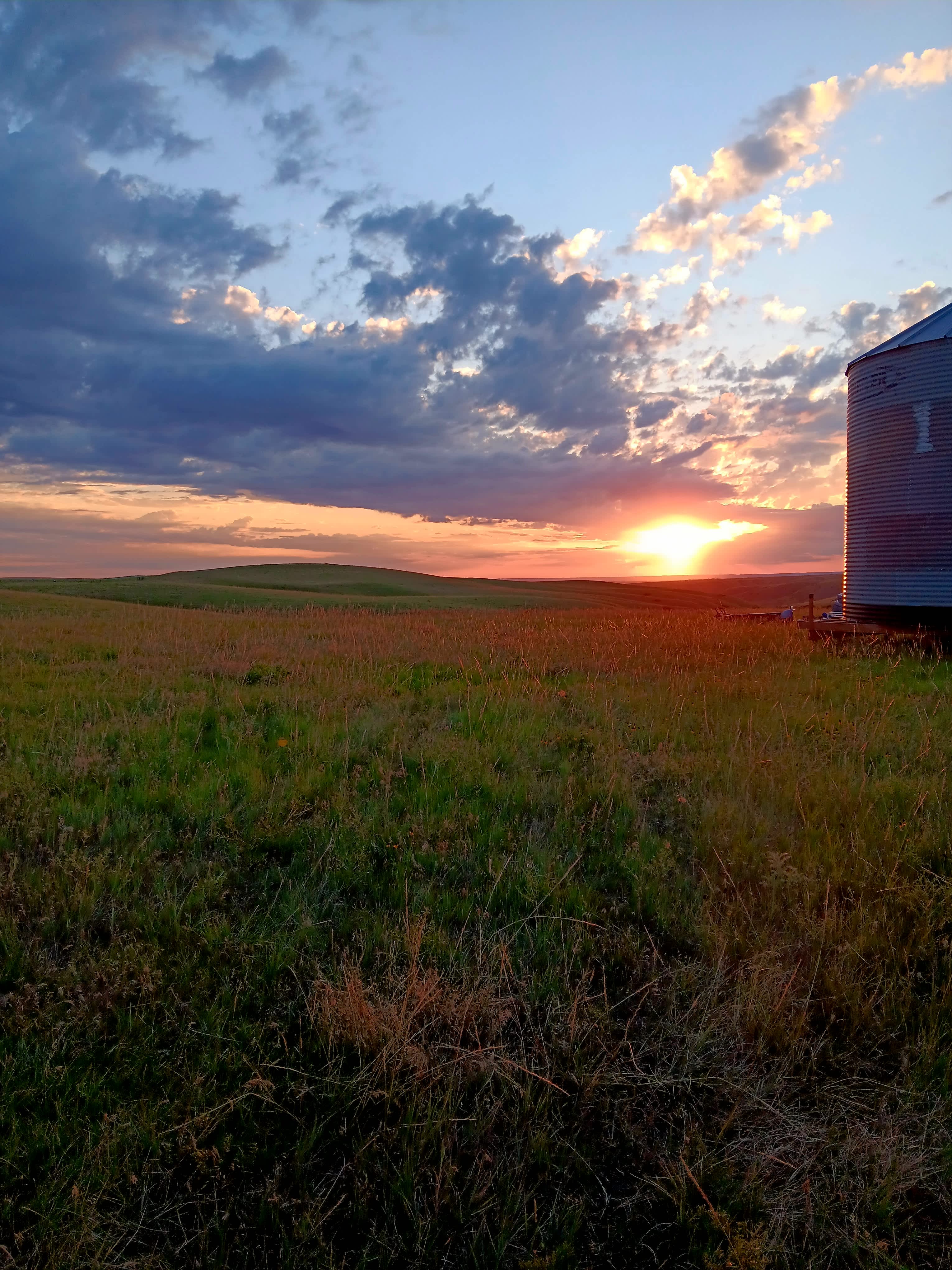 Beautiful Montana sunrise.