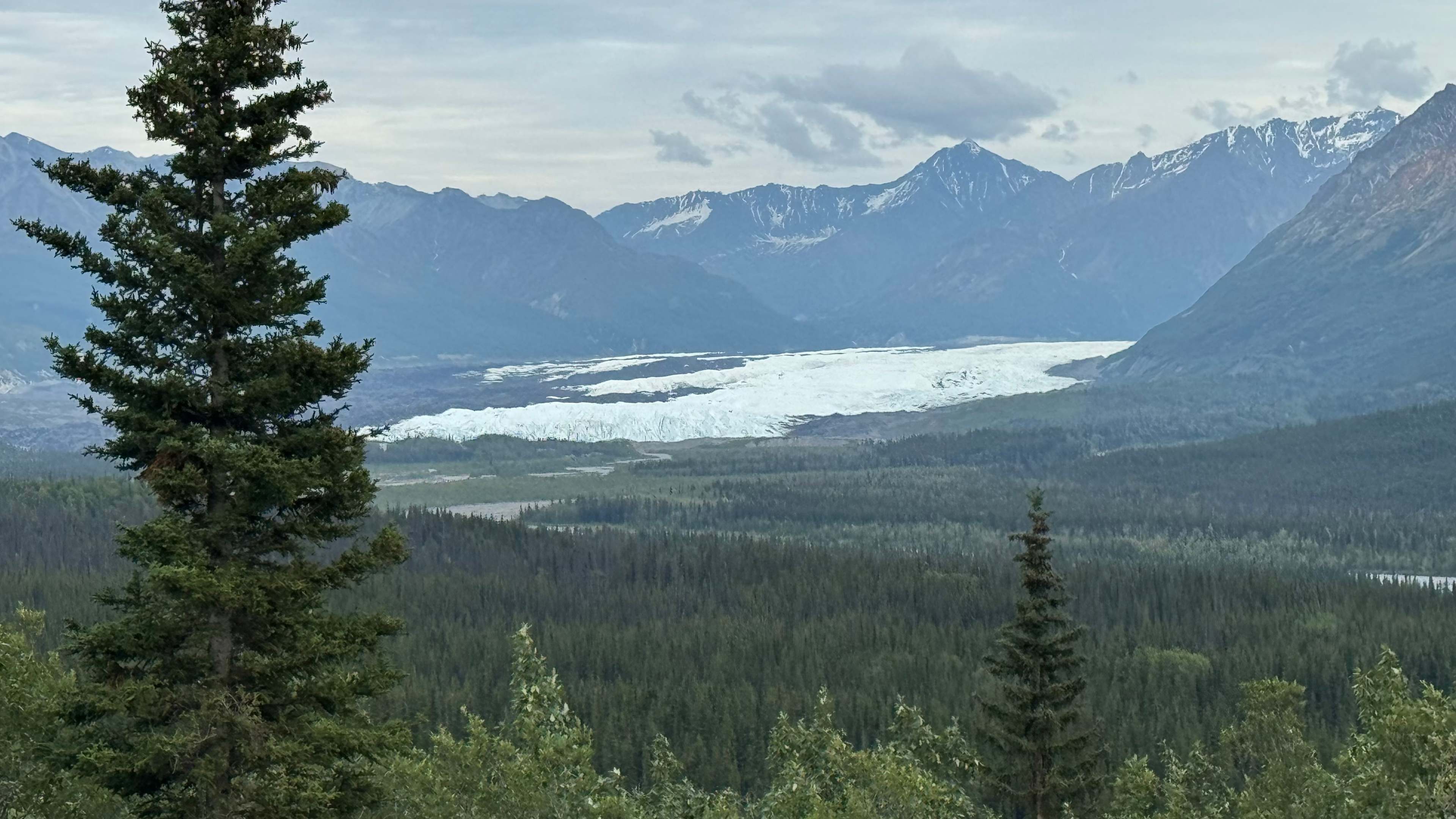 View from campsite 