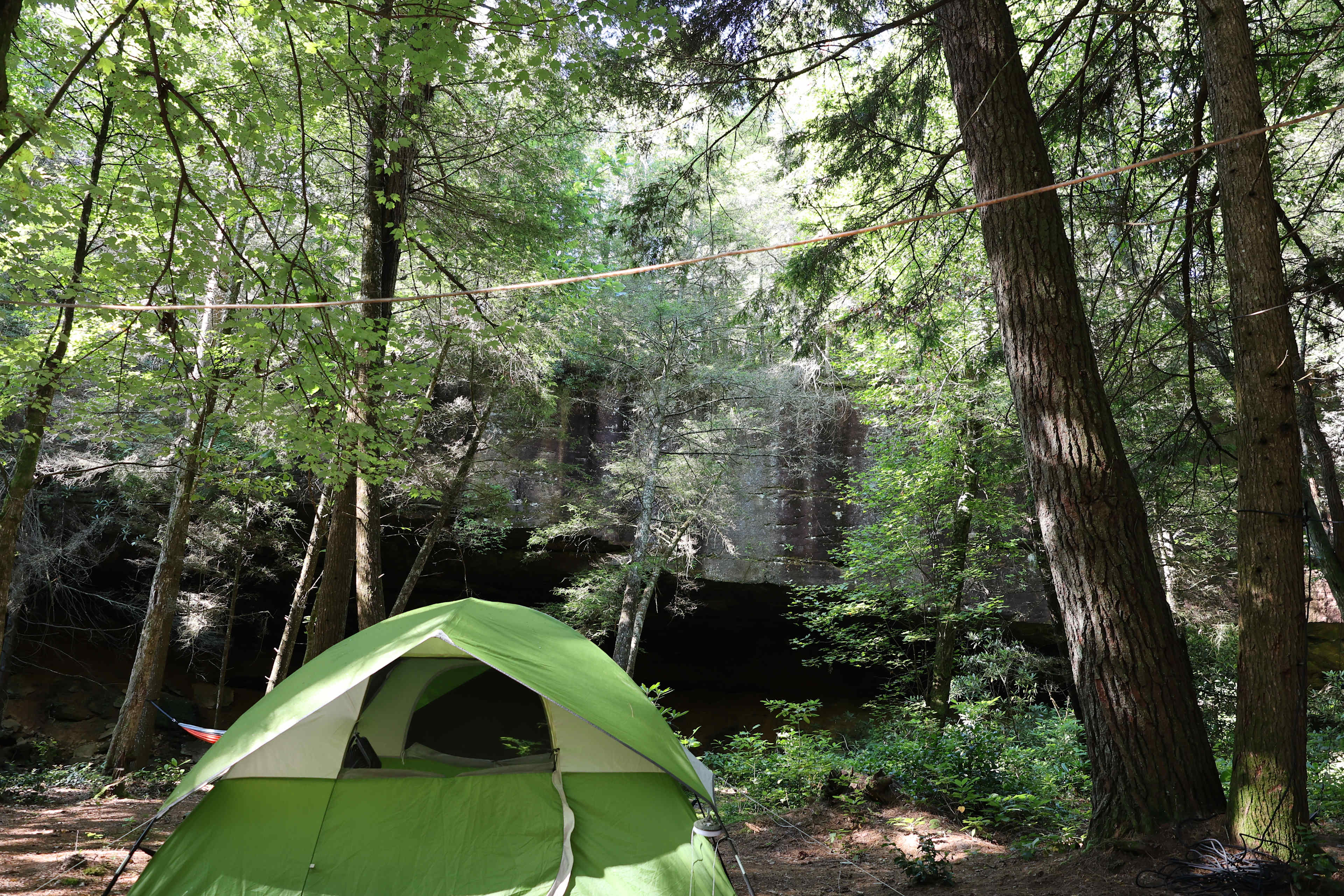 Breathtaking Waterfall & Campsite