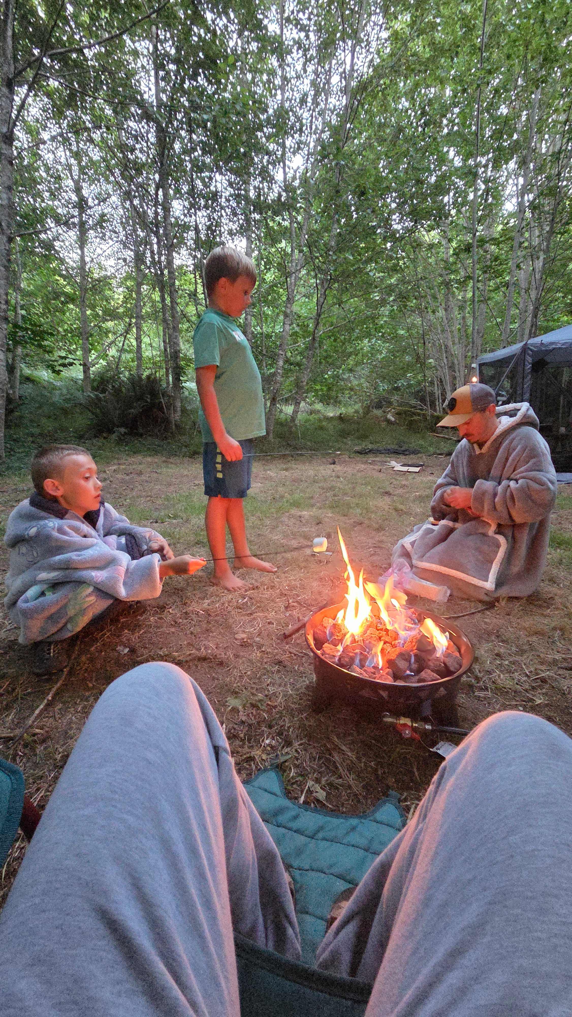 Propane fire pits are a blessing