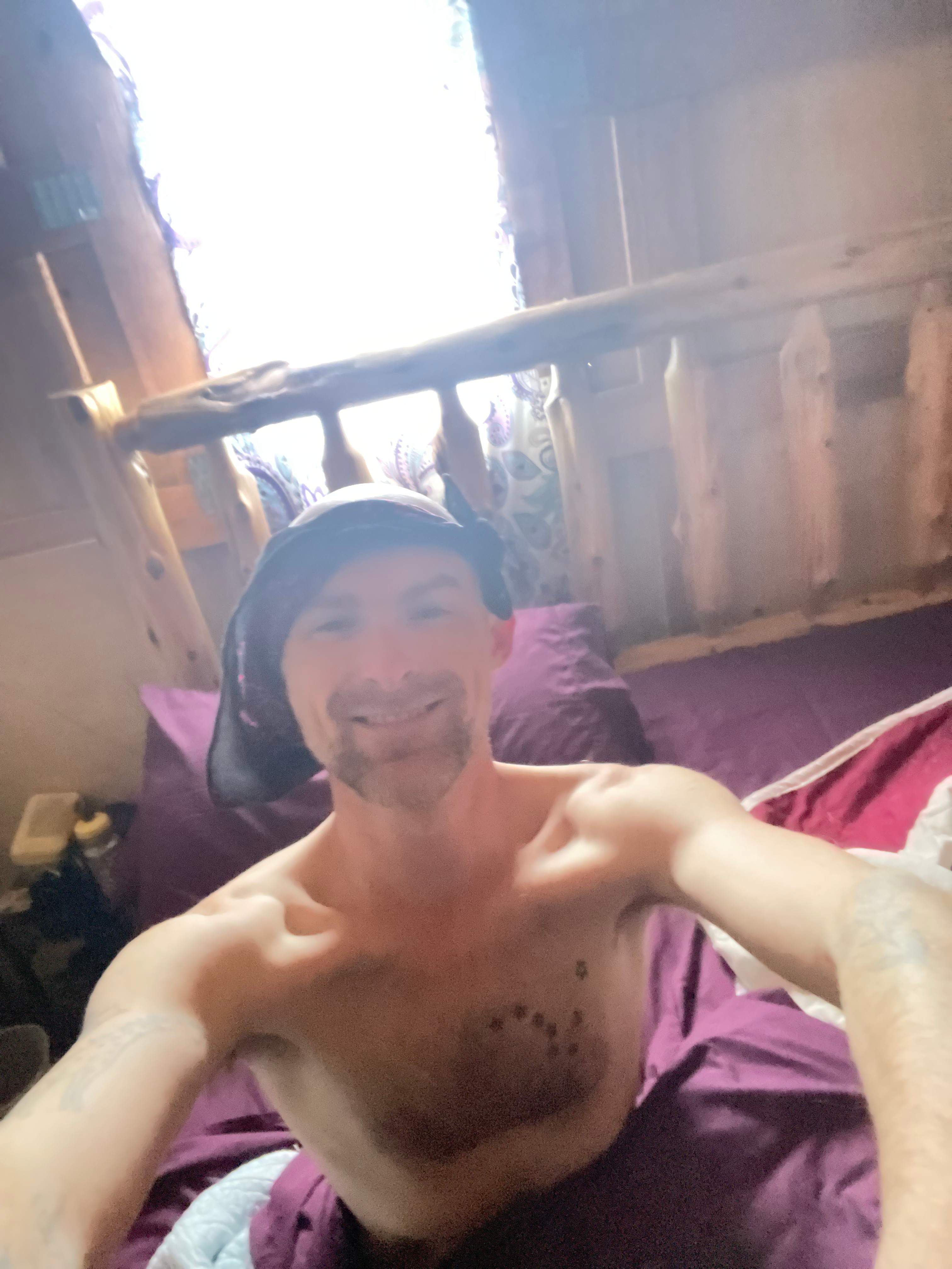 Woke up rested and smiling!