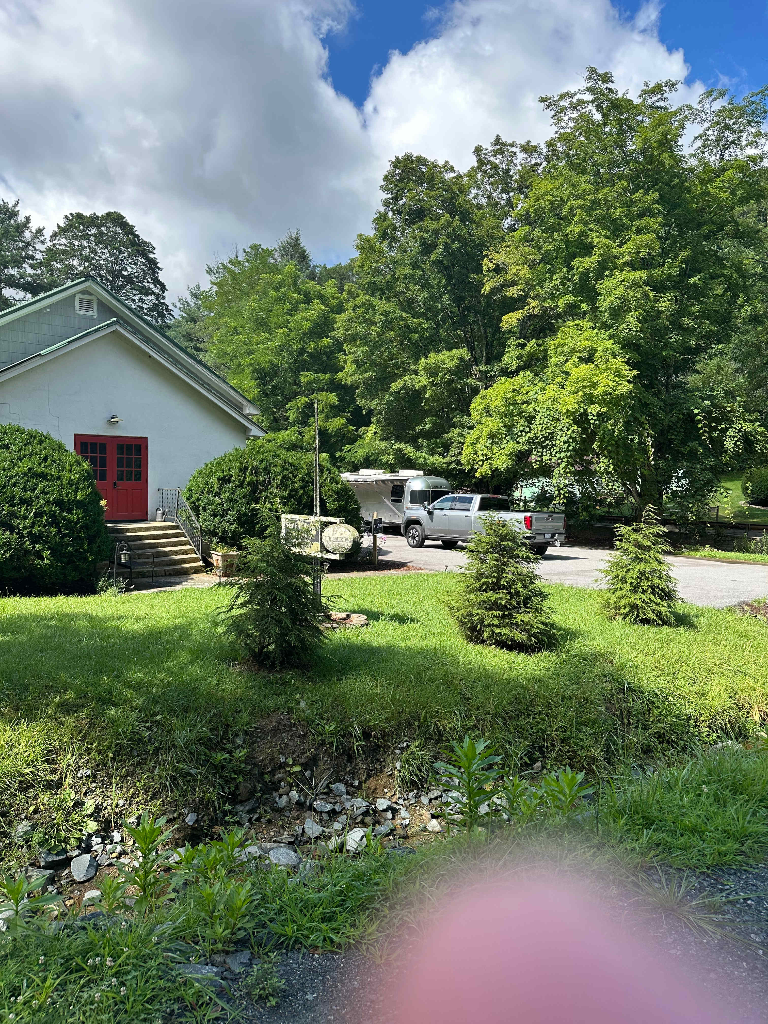 Praise Be! A flat and private spot!