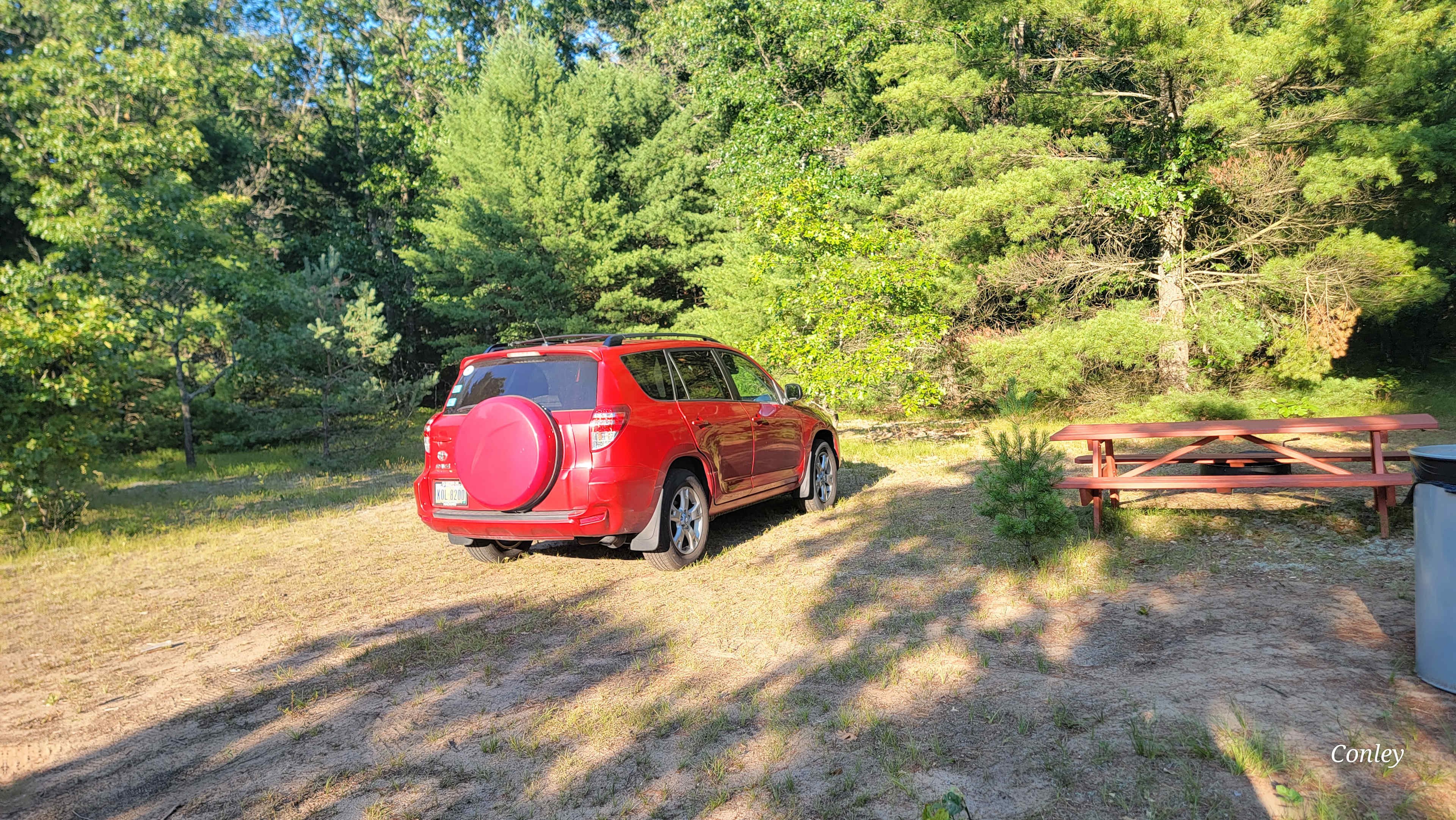 Campsite area