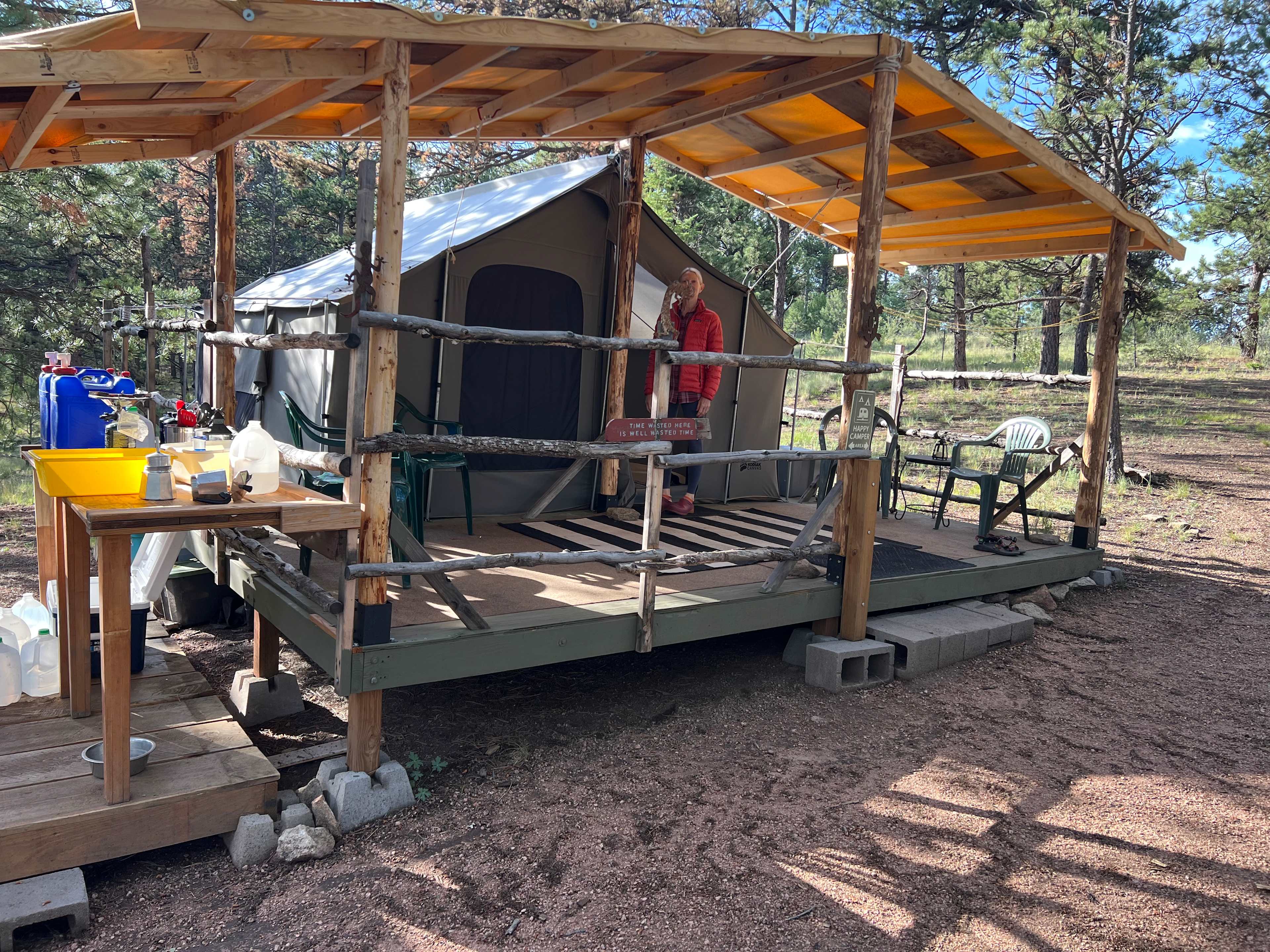Camp Kan-Ne-Ga (Ute for "home")