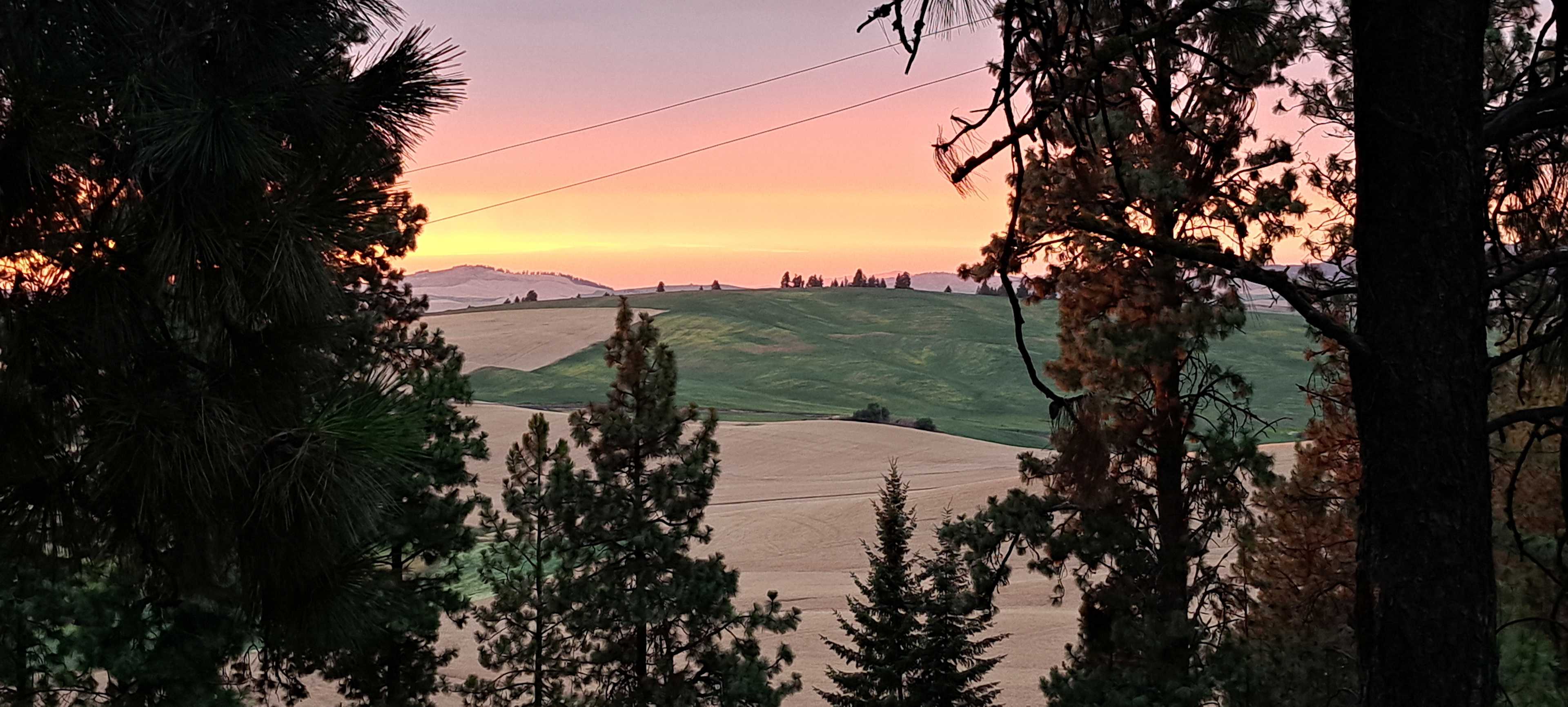 Views and sunset