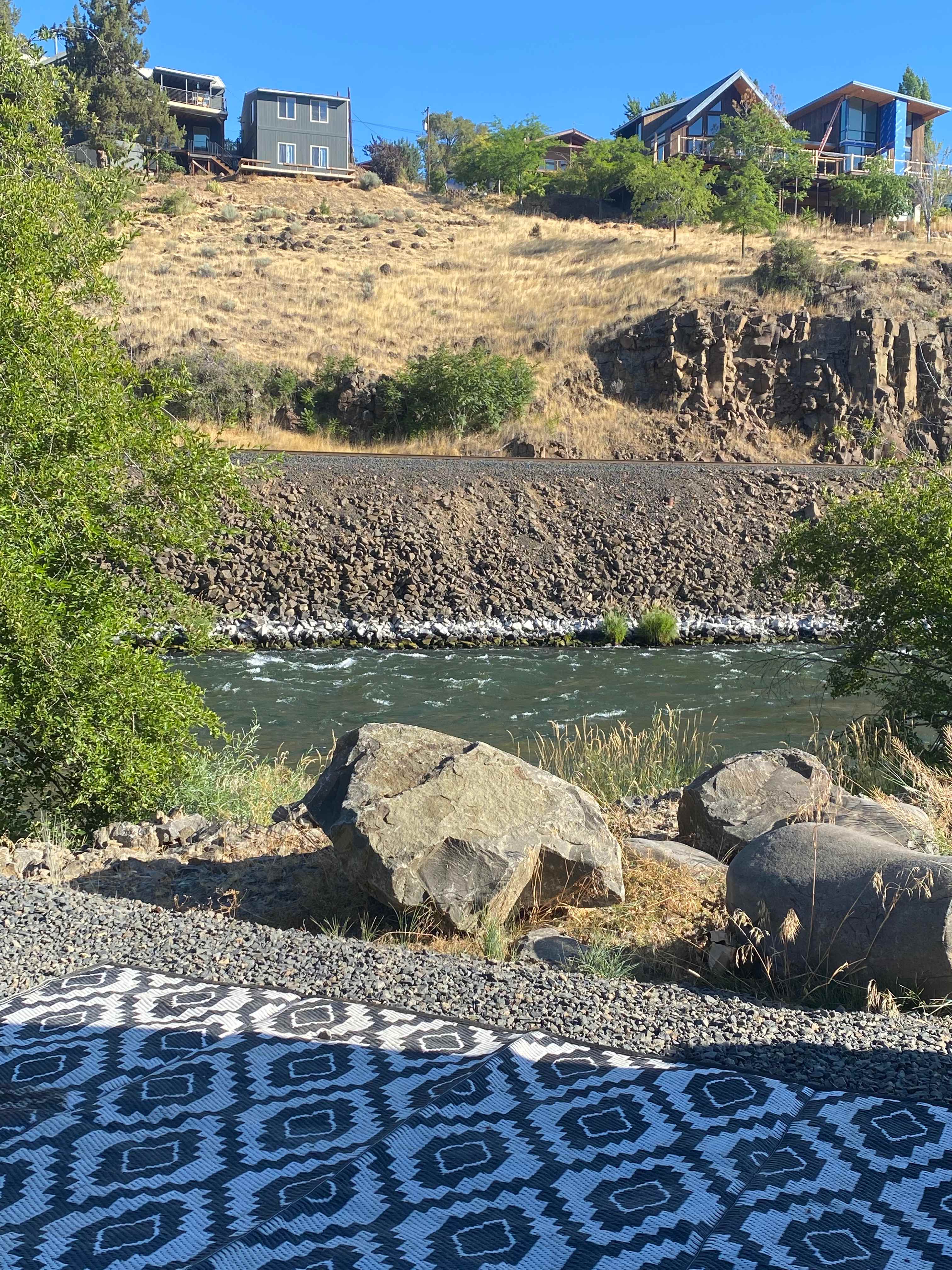 View from our campsite