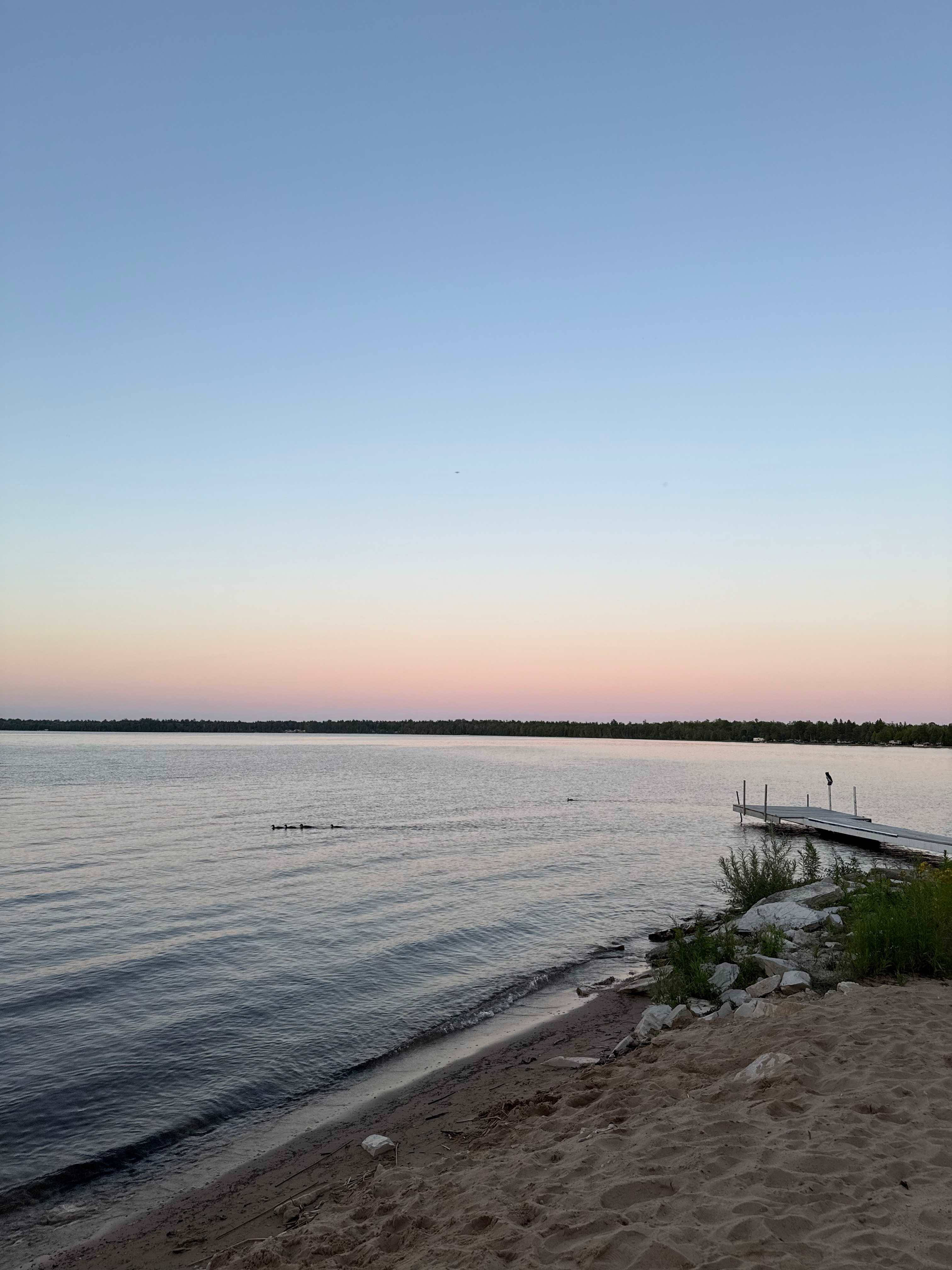 View on the beach 