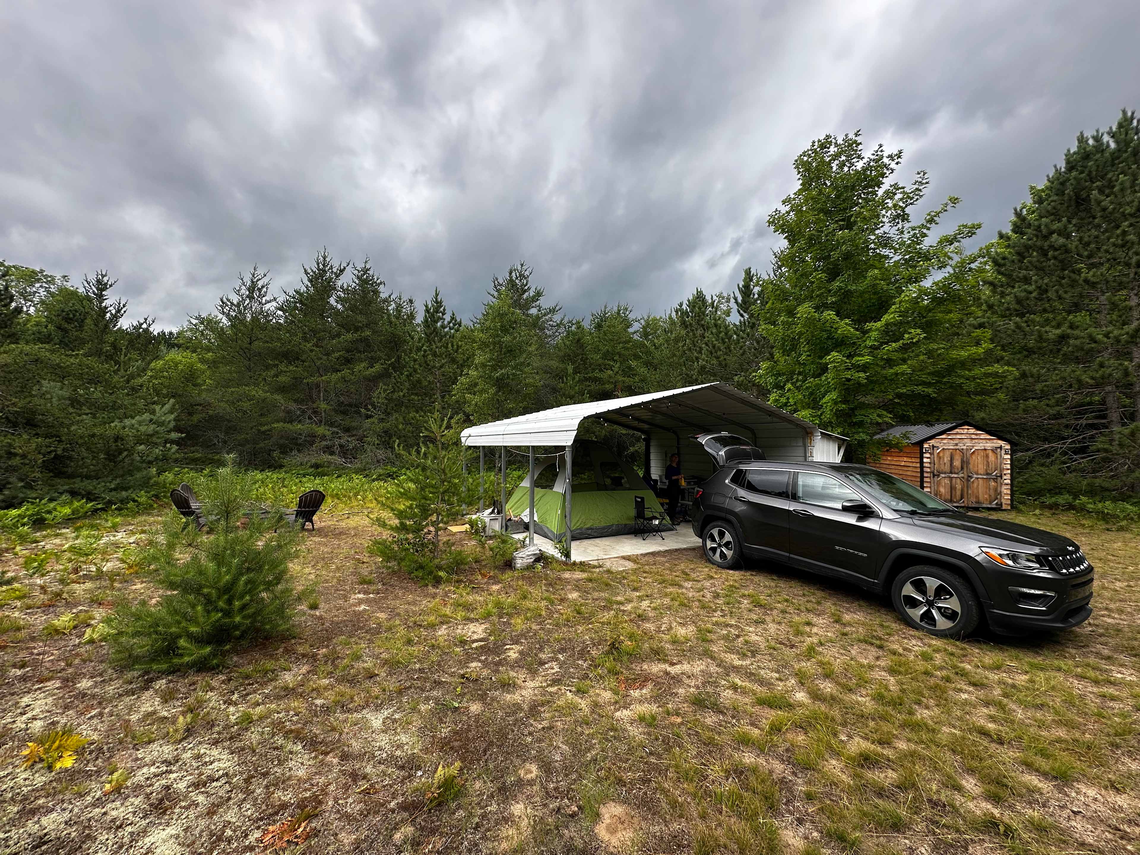 Tent site