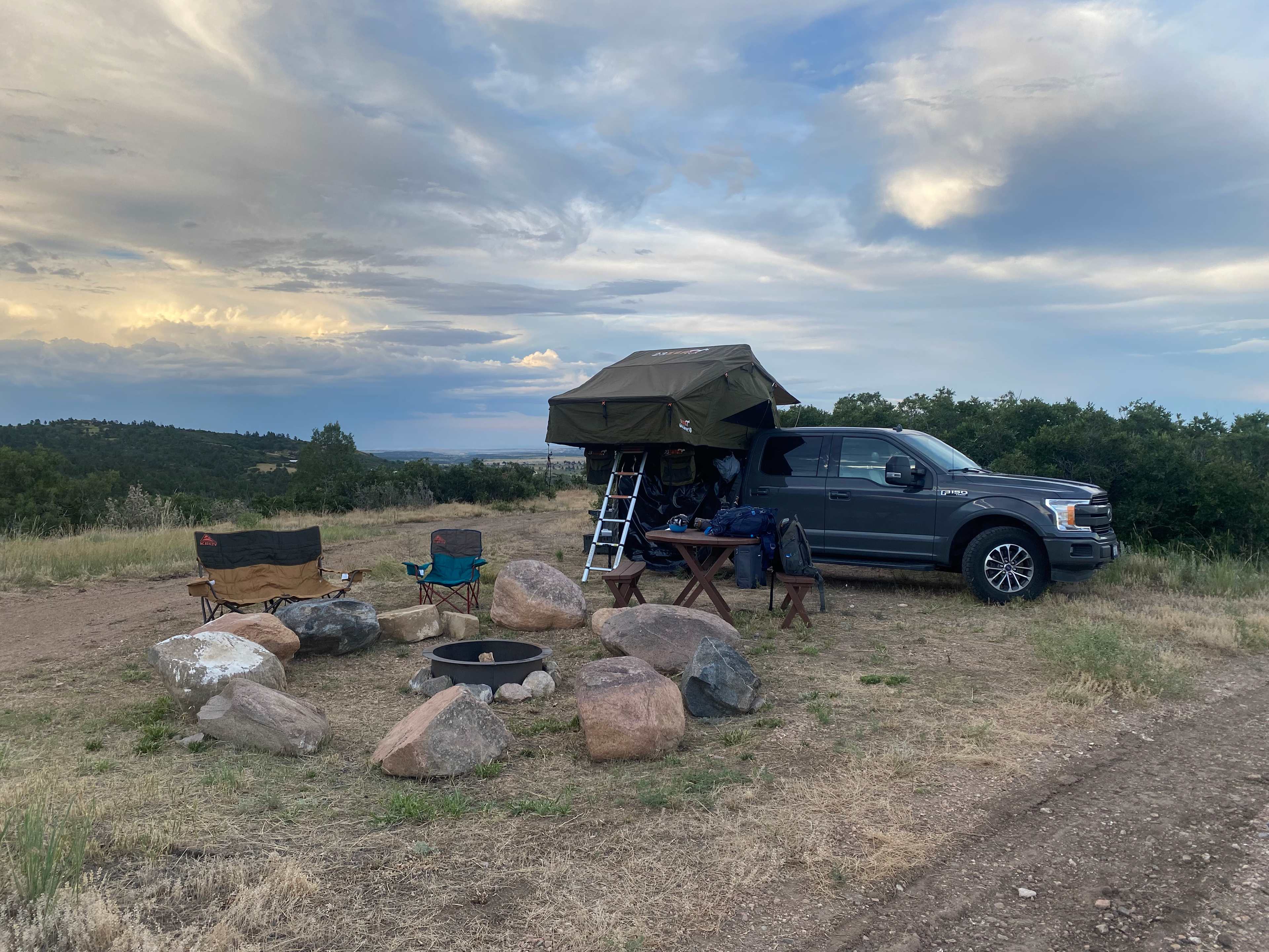 Our set up