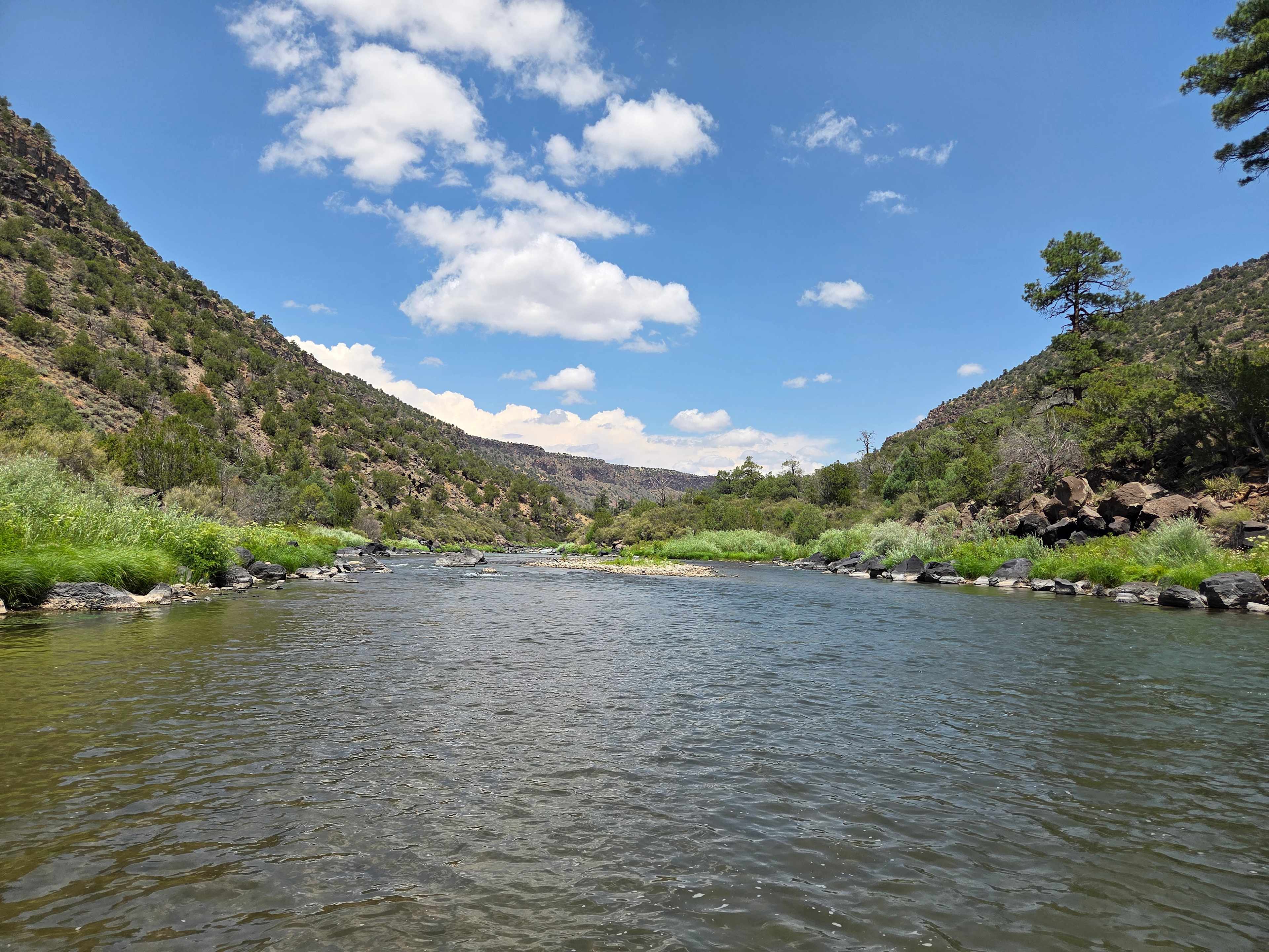Don have us instructions on how to find a secluded spot on the Rio Grande. A bit of a hike