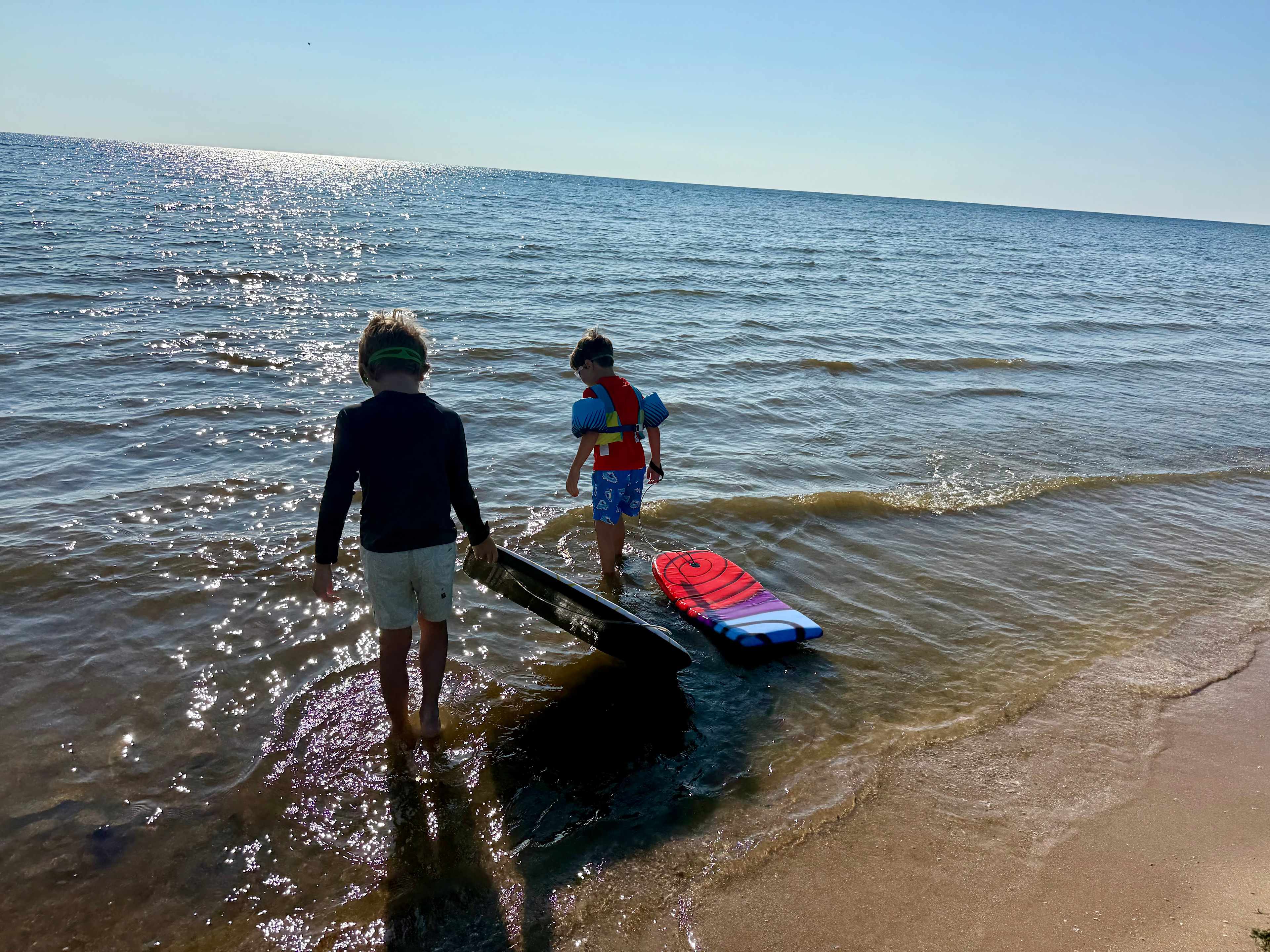 Surf Camp on Lake Michigan