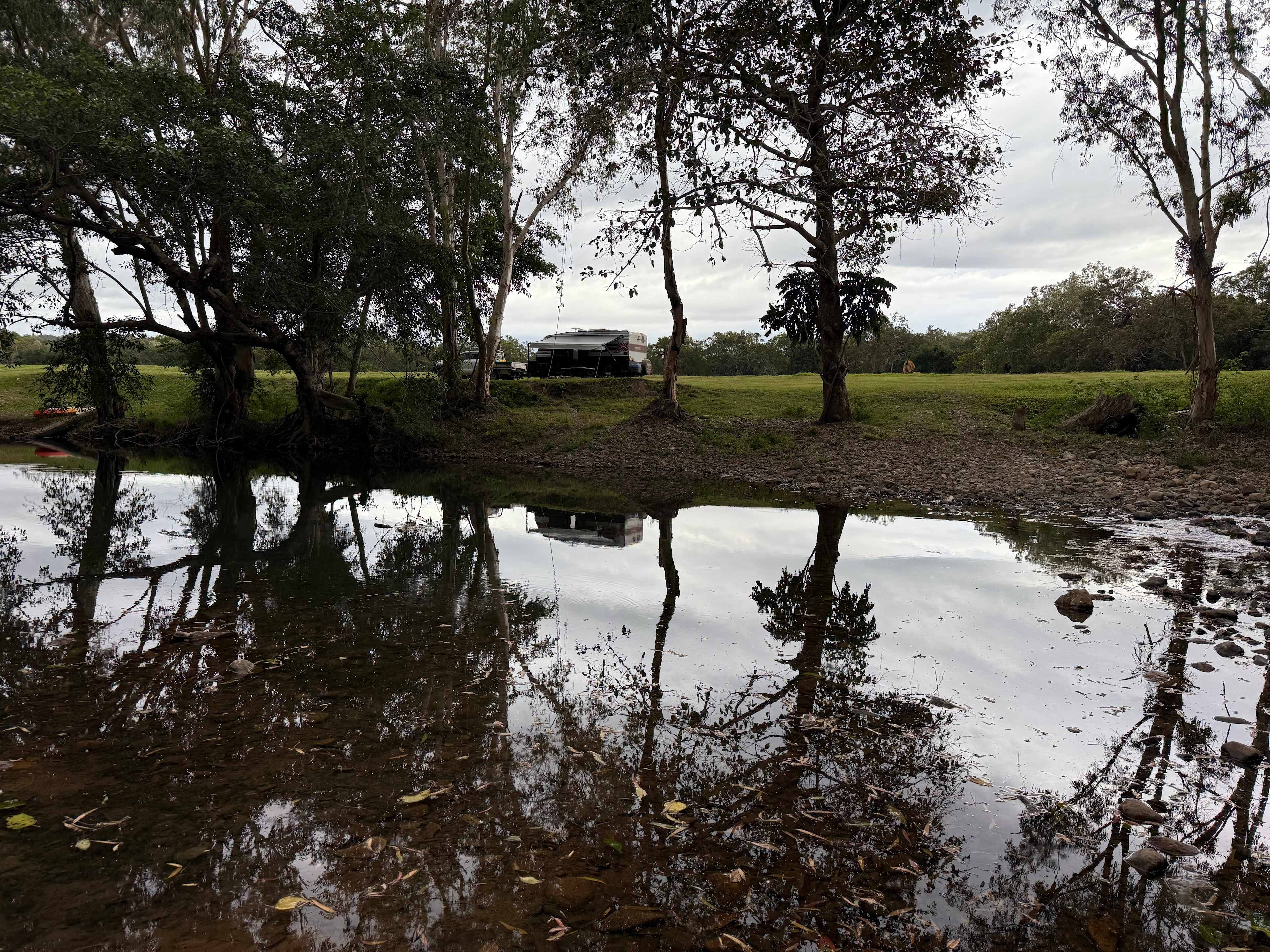 Swimming spot.