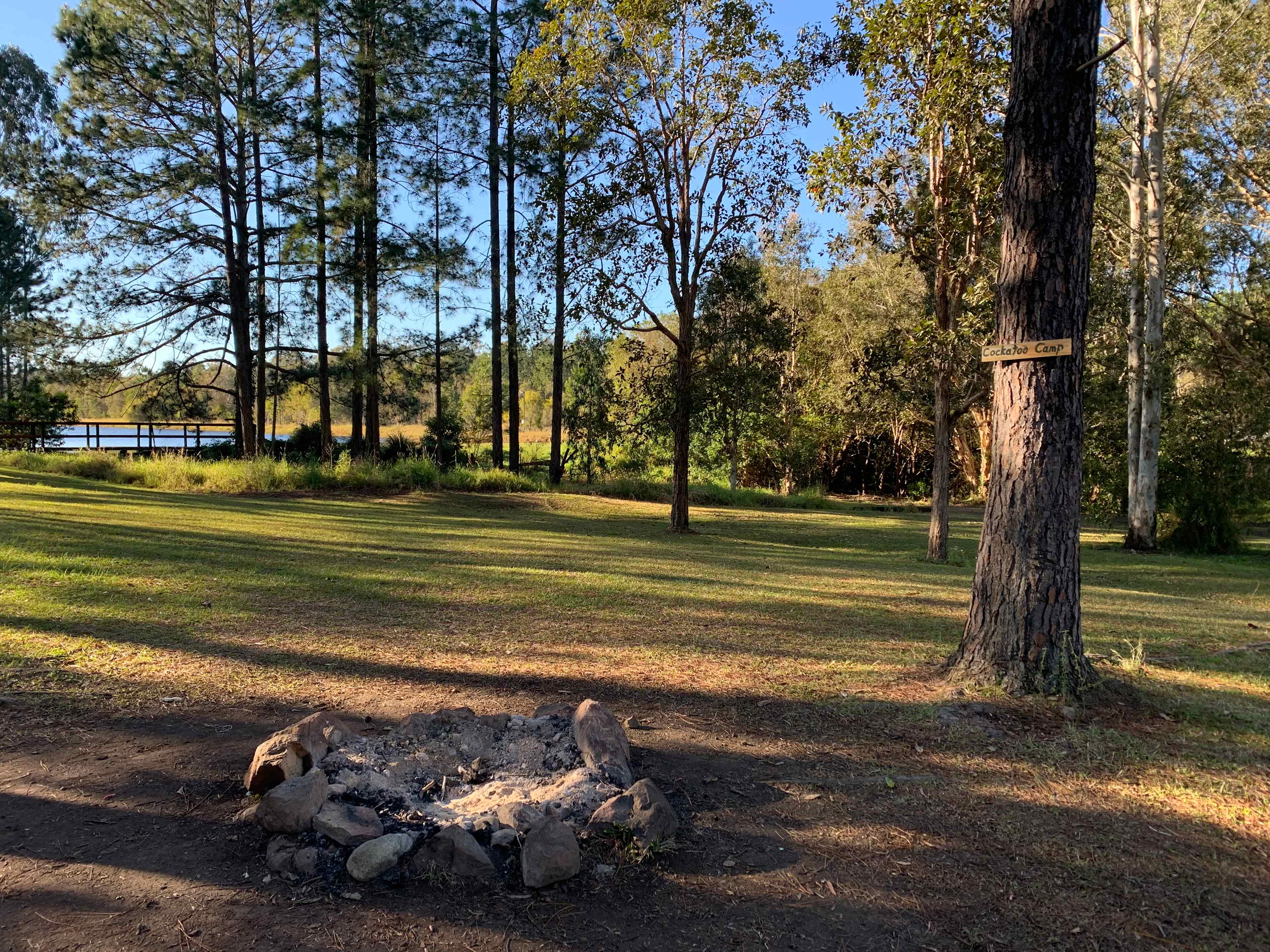 Our camping spot 
