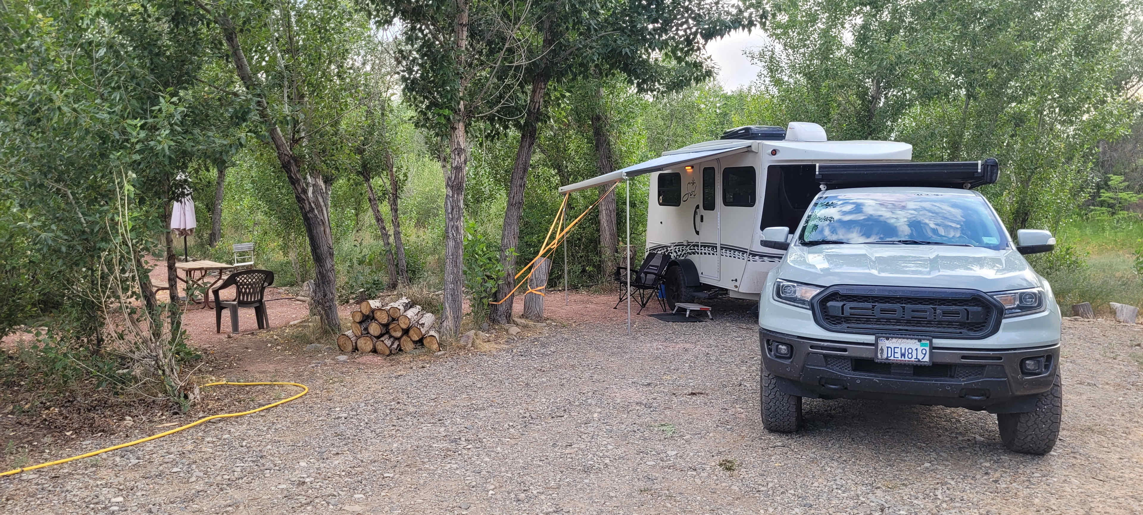 Riverwalk Yurt, luxury on river