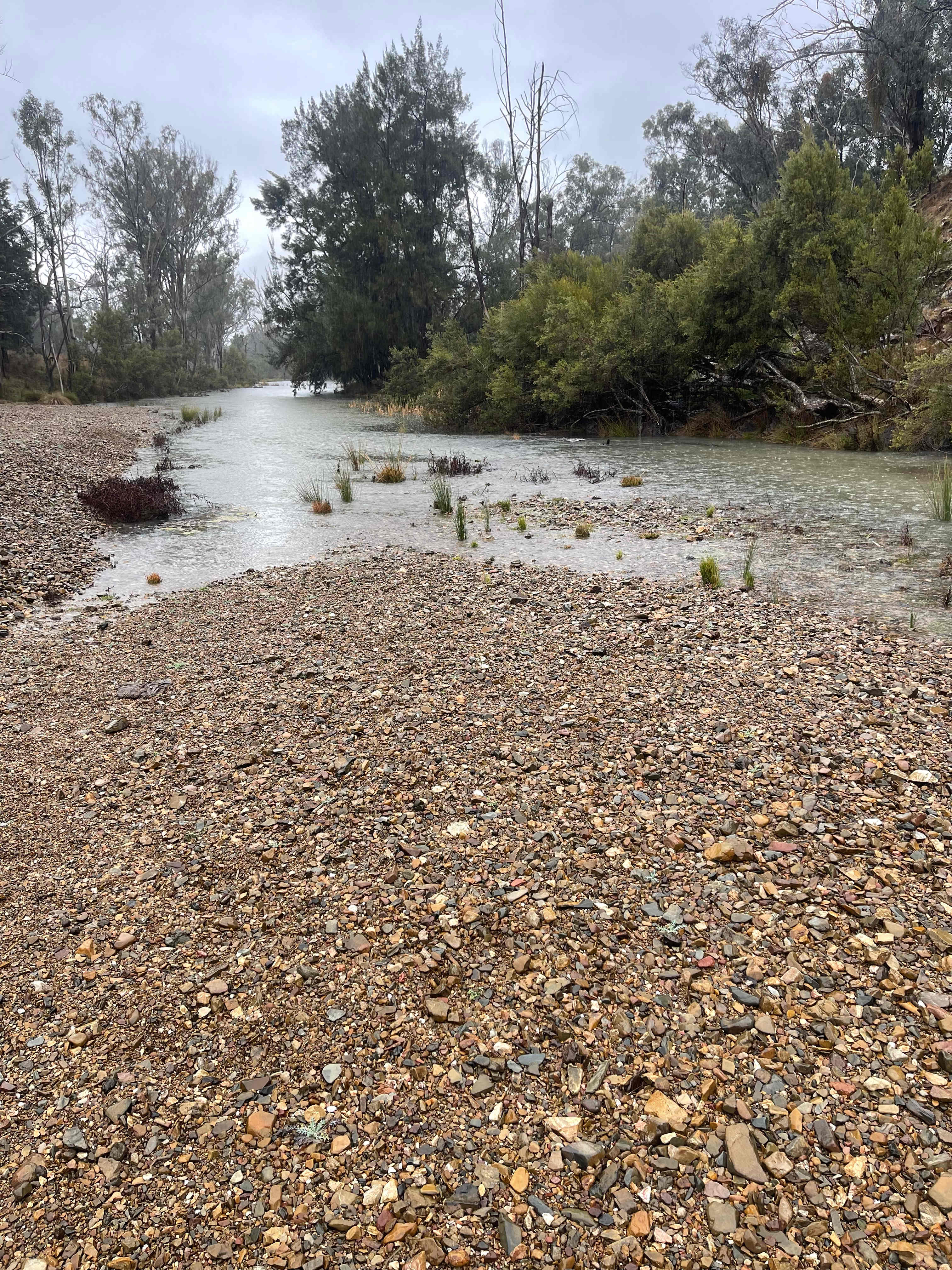 Be sure to take a swim - refreshing cold plunge. 