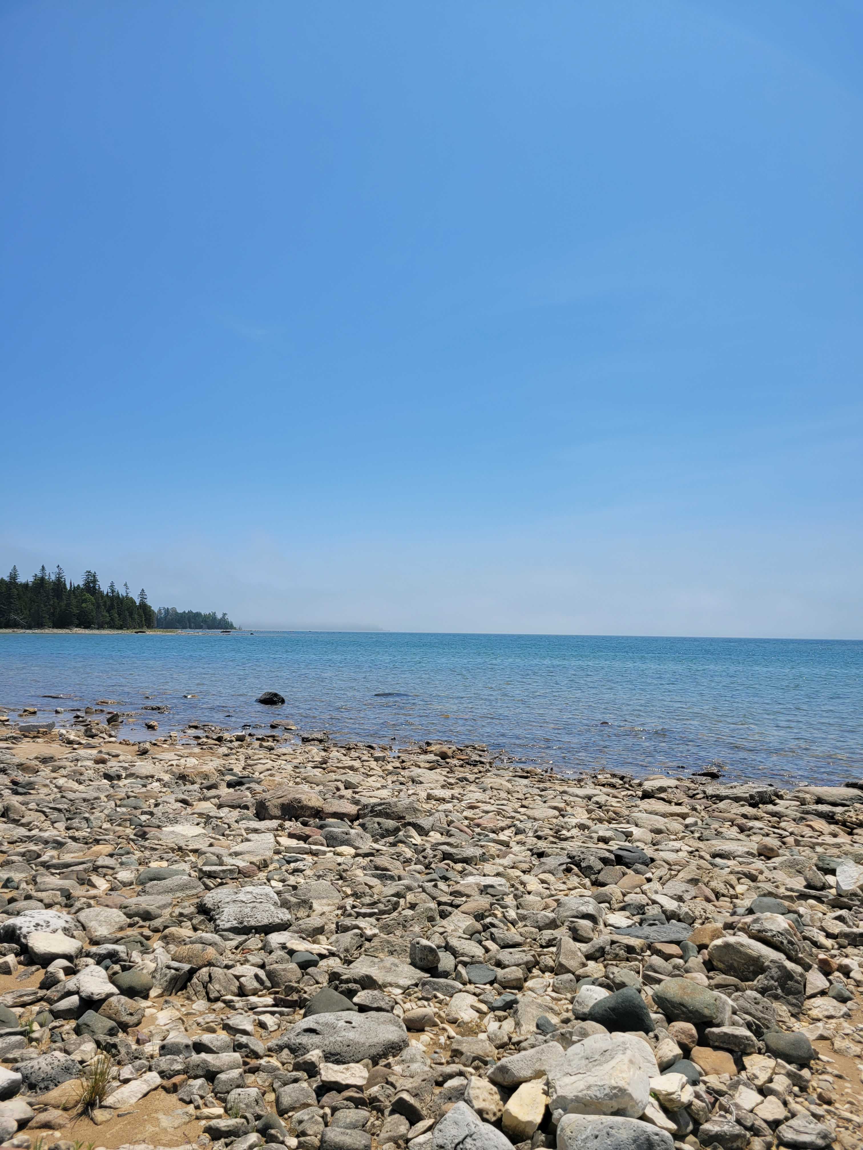 Lake Huron frontage Campsite