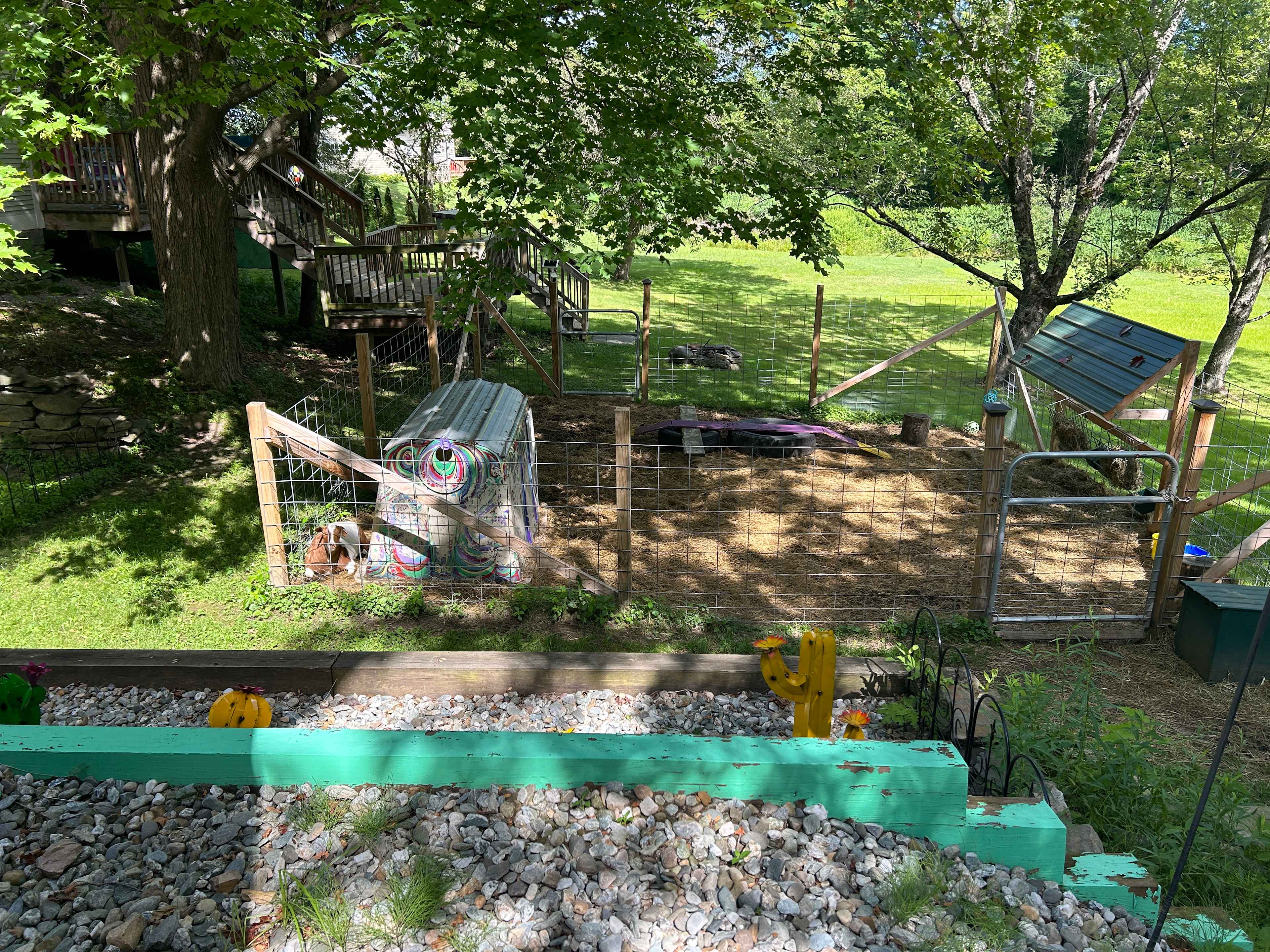 Goat pen