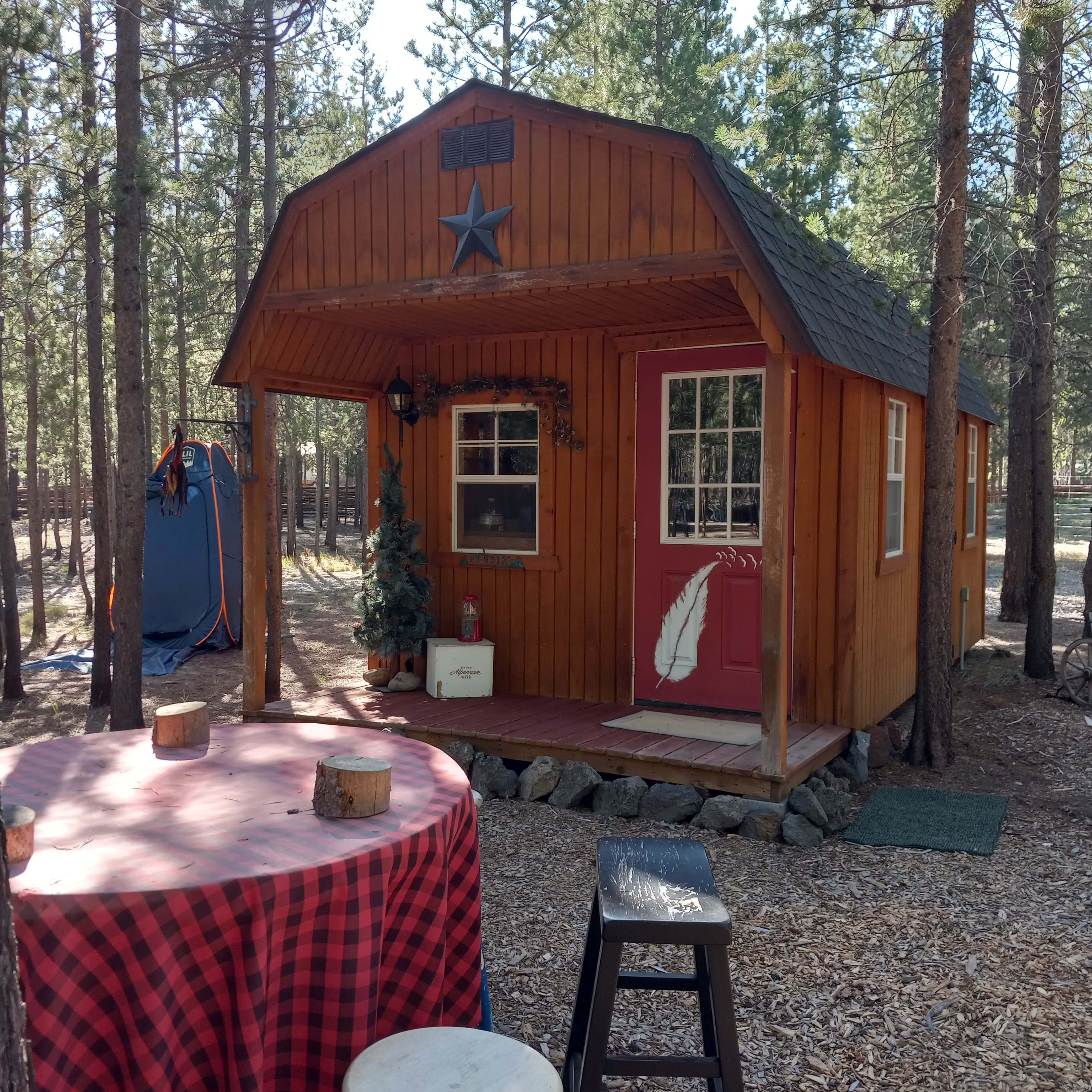 The cabin that we stayed in