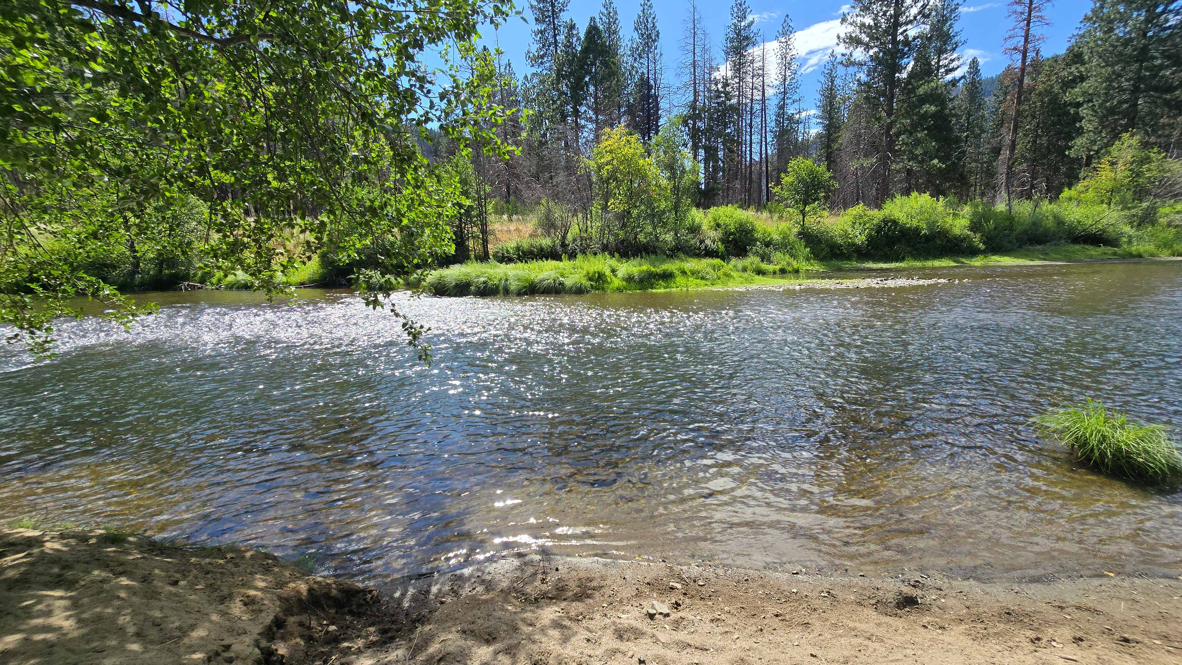 The creek!