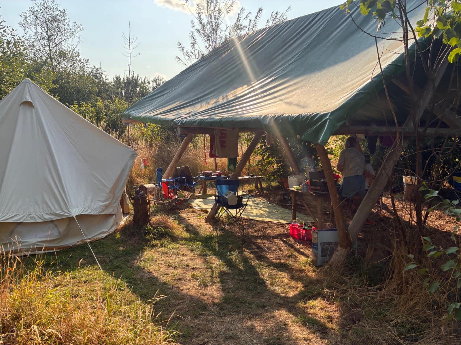 Camping in Nature at Vallis Veg