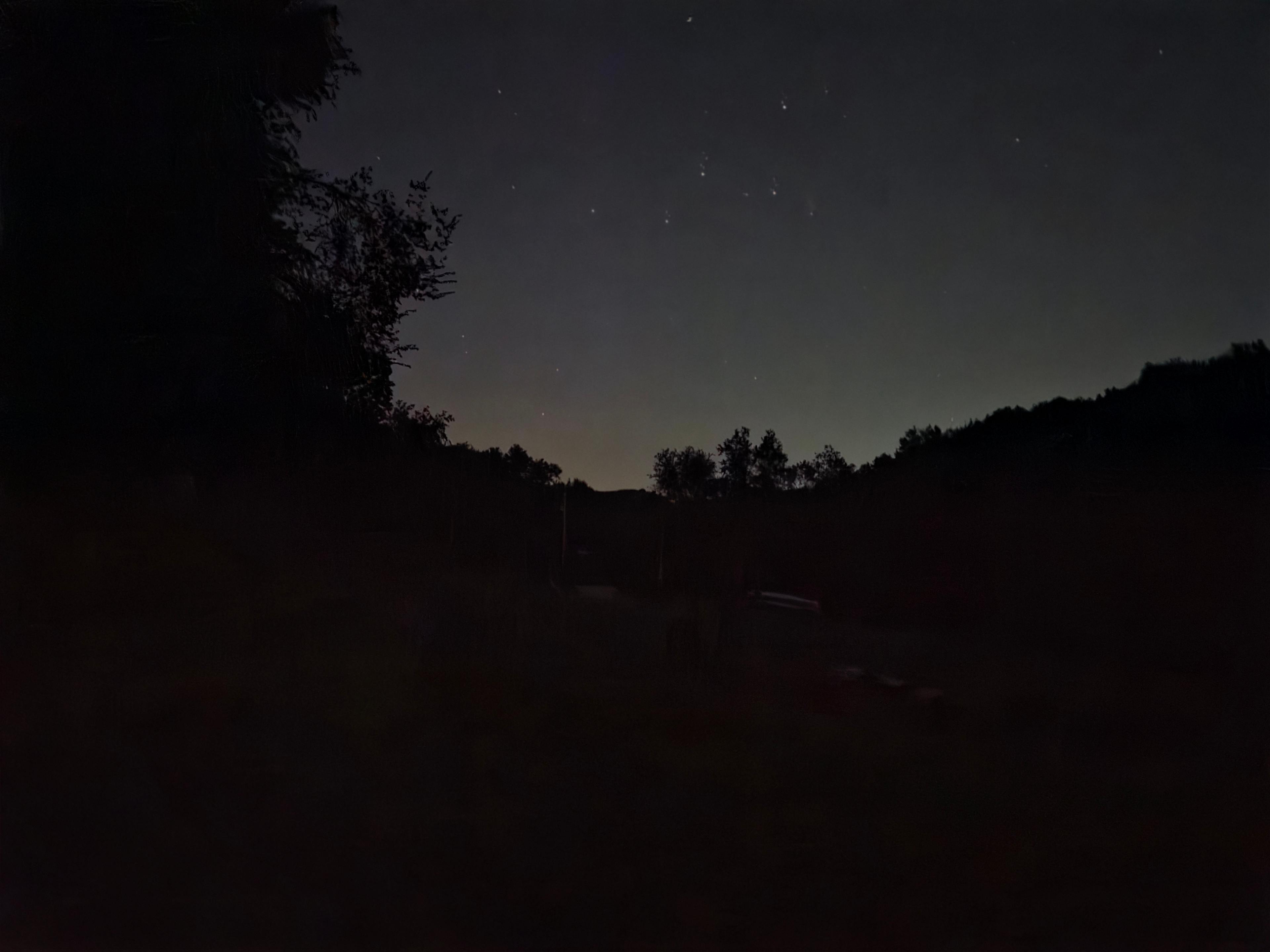 Night sky with stars!