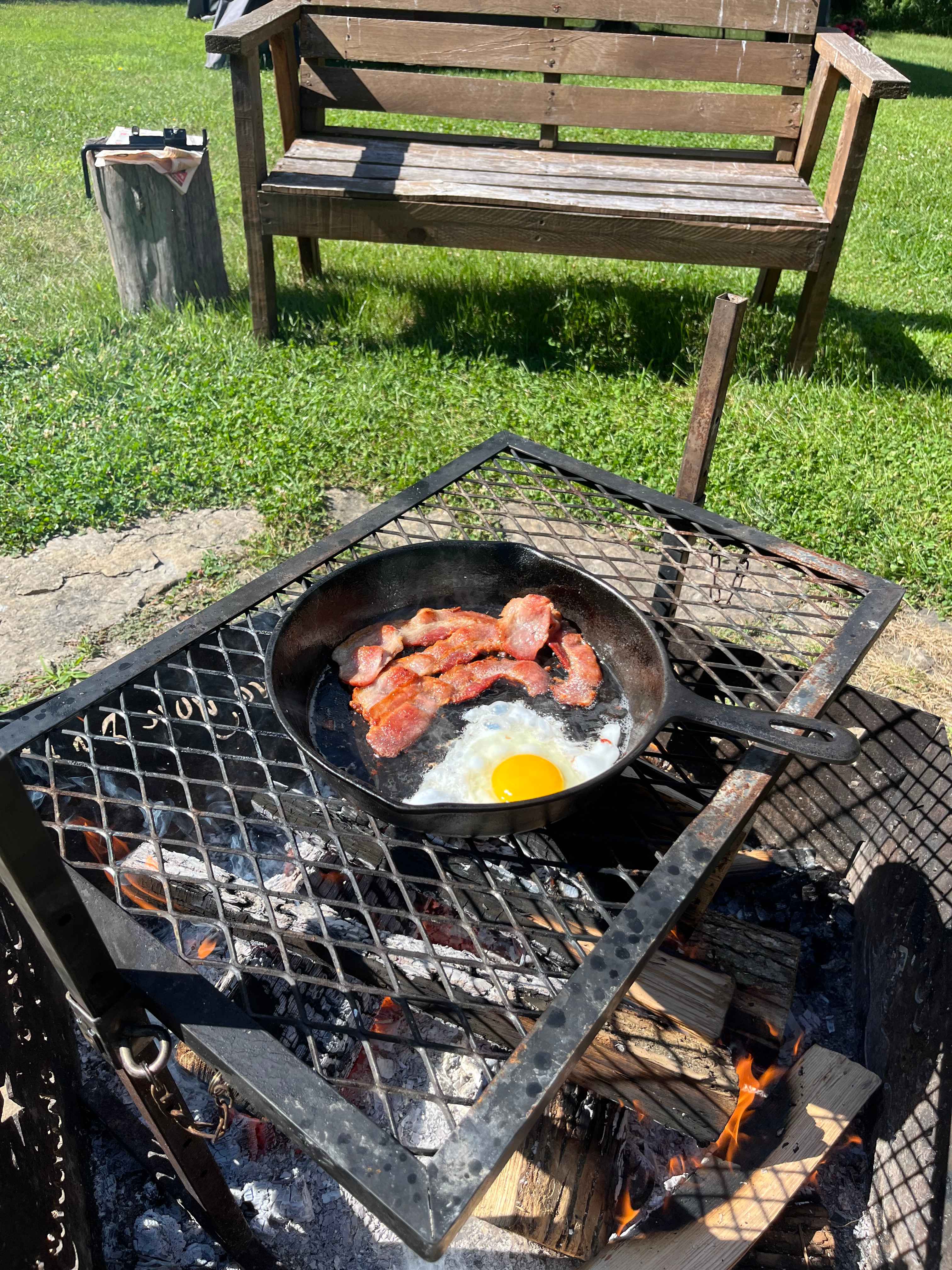 Cooking away!