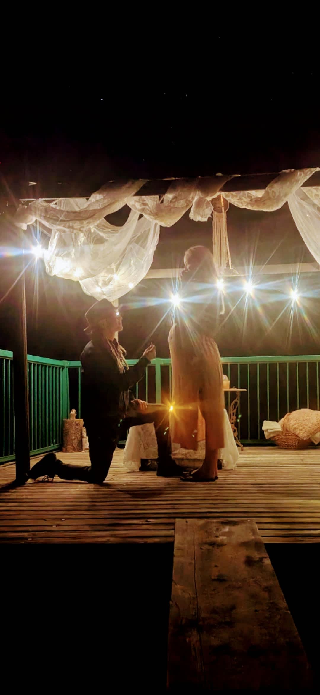 And she said yes