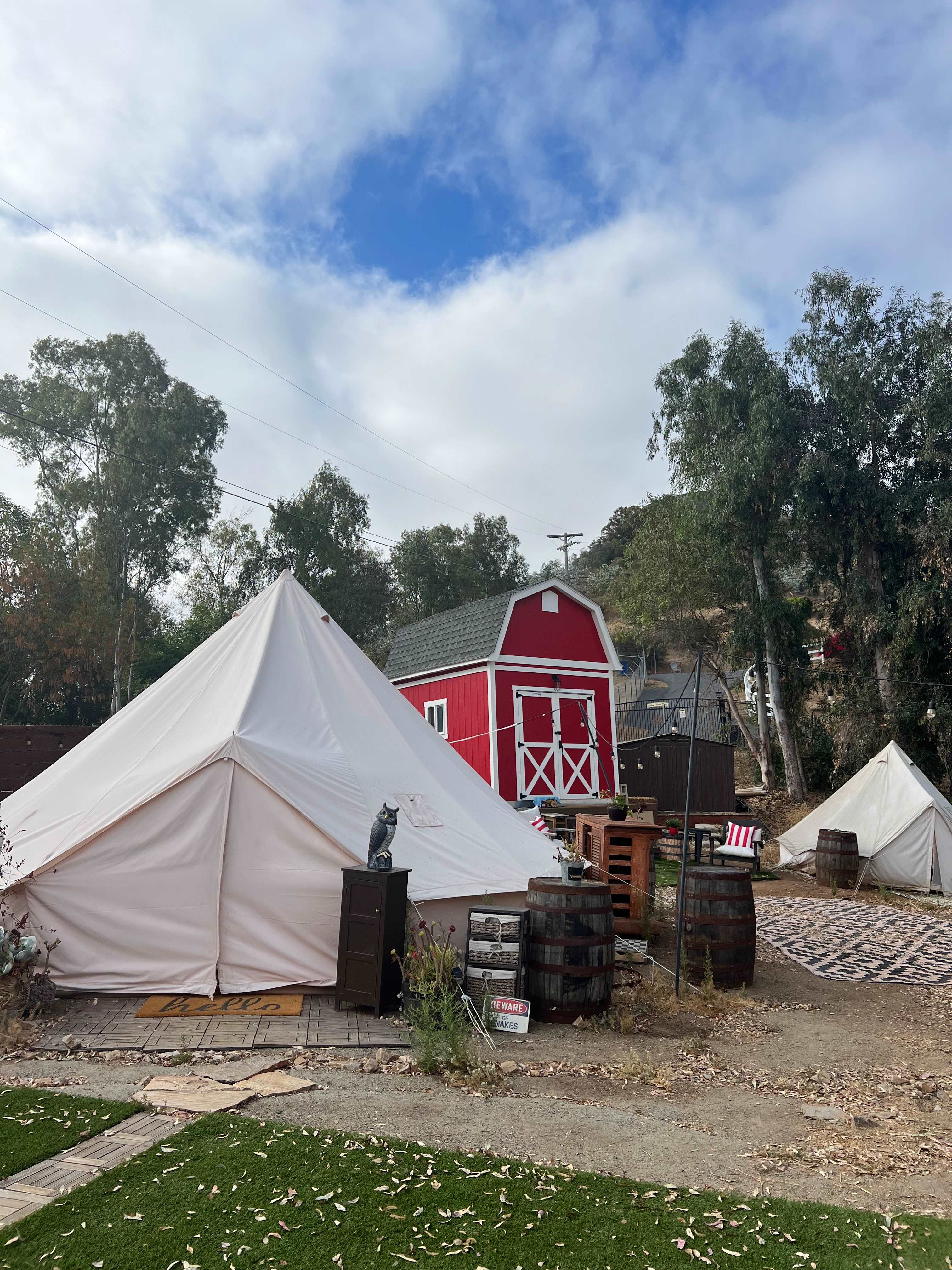 Beautiful and cute tent 
