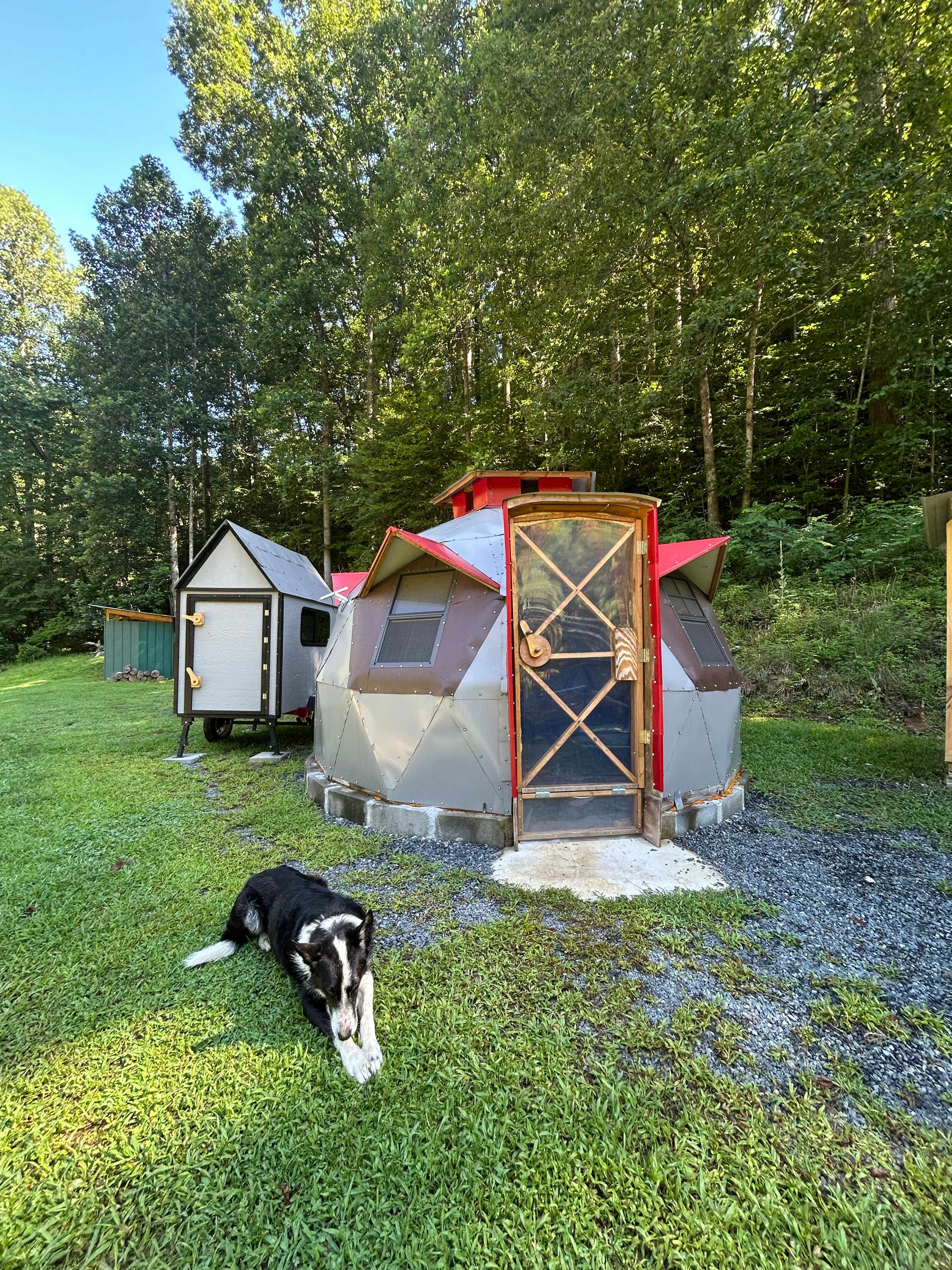joyville, camping site on elk creek