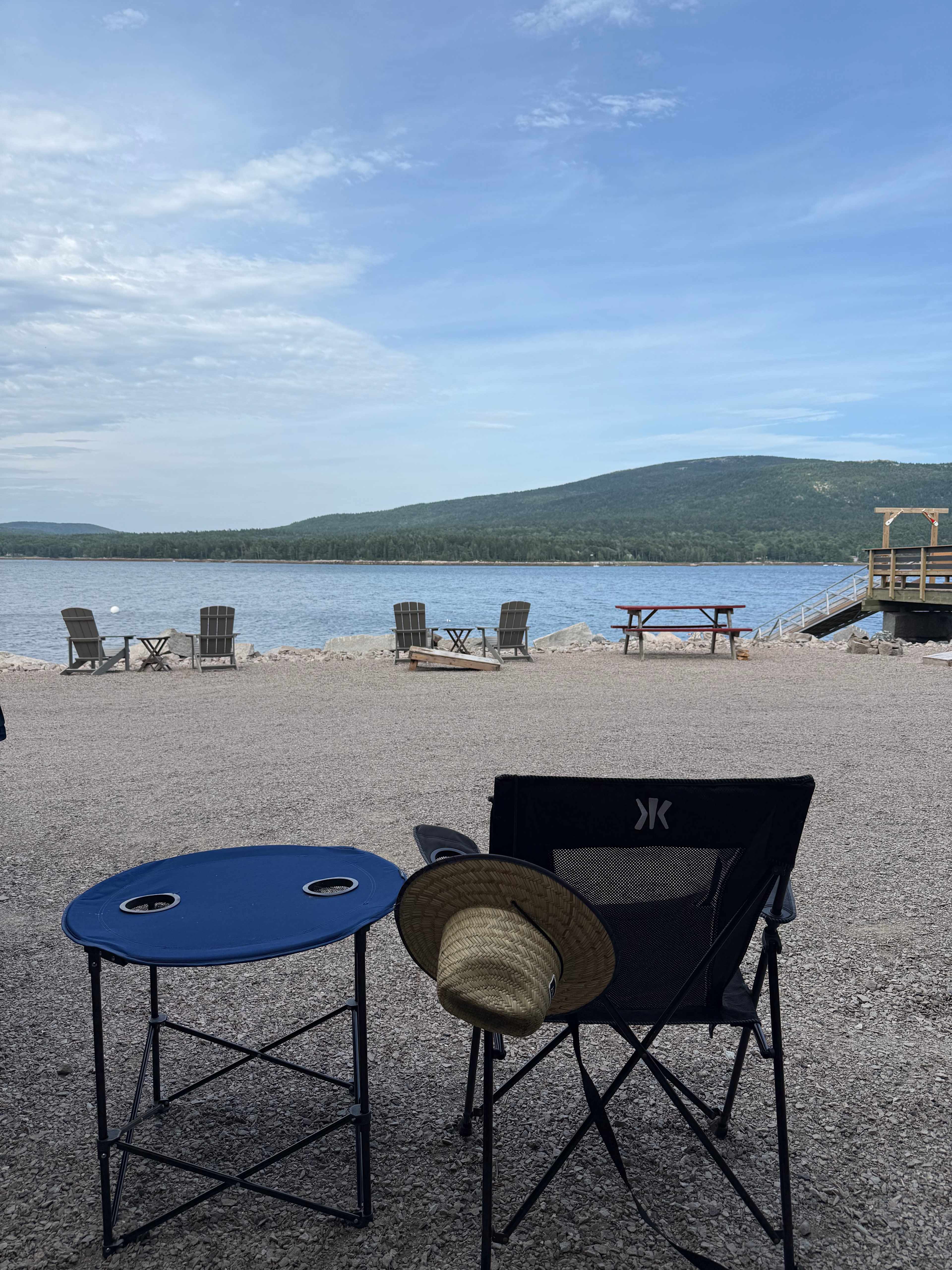  View from campsite 