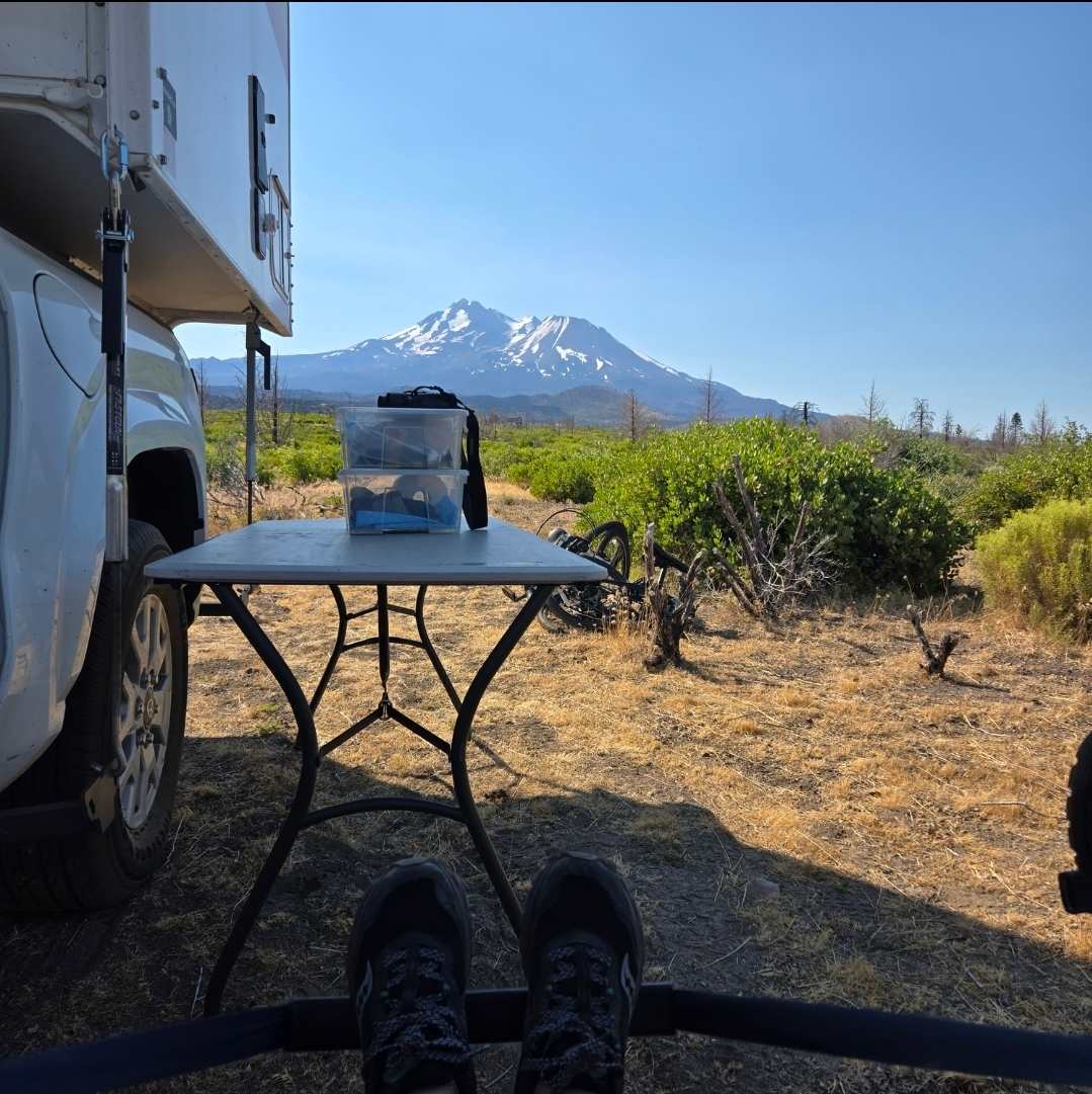 Morning coffee with a view