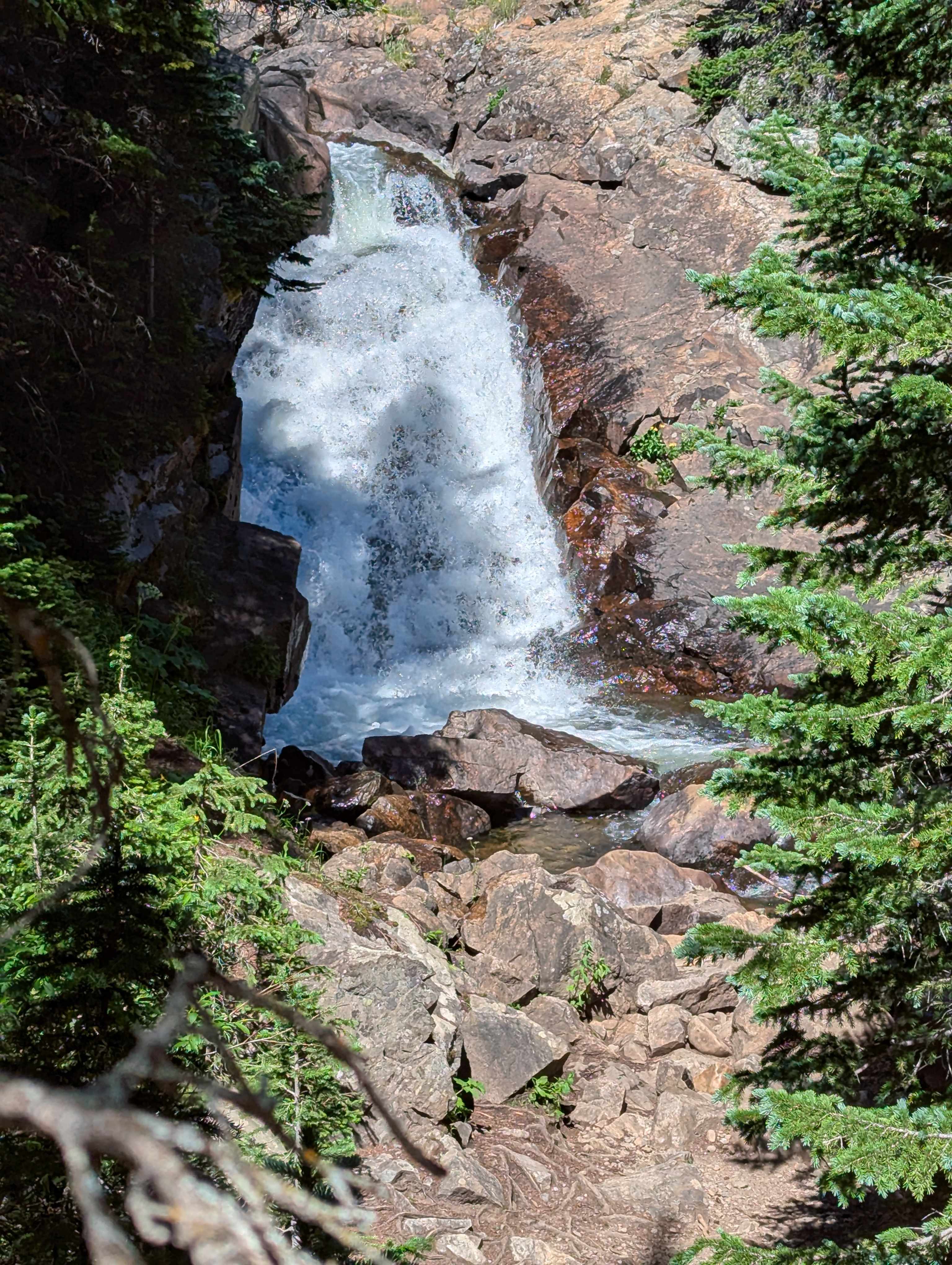 Lost Lake Trail waterfall
