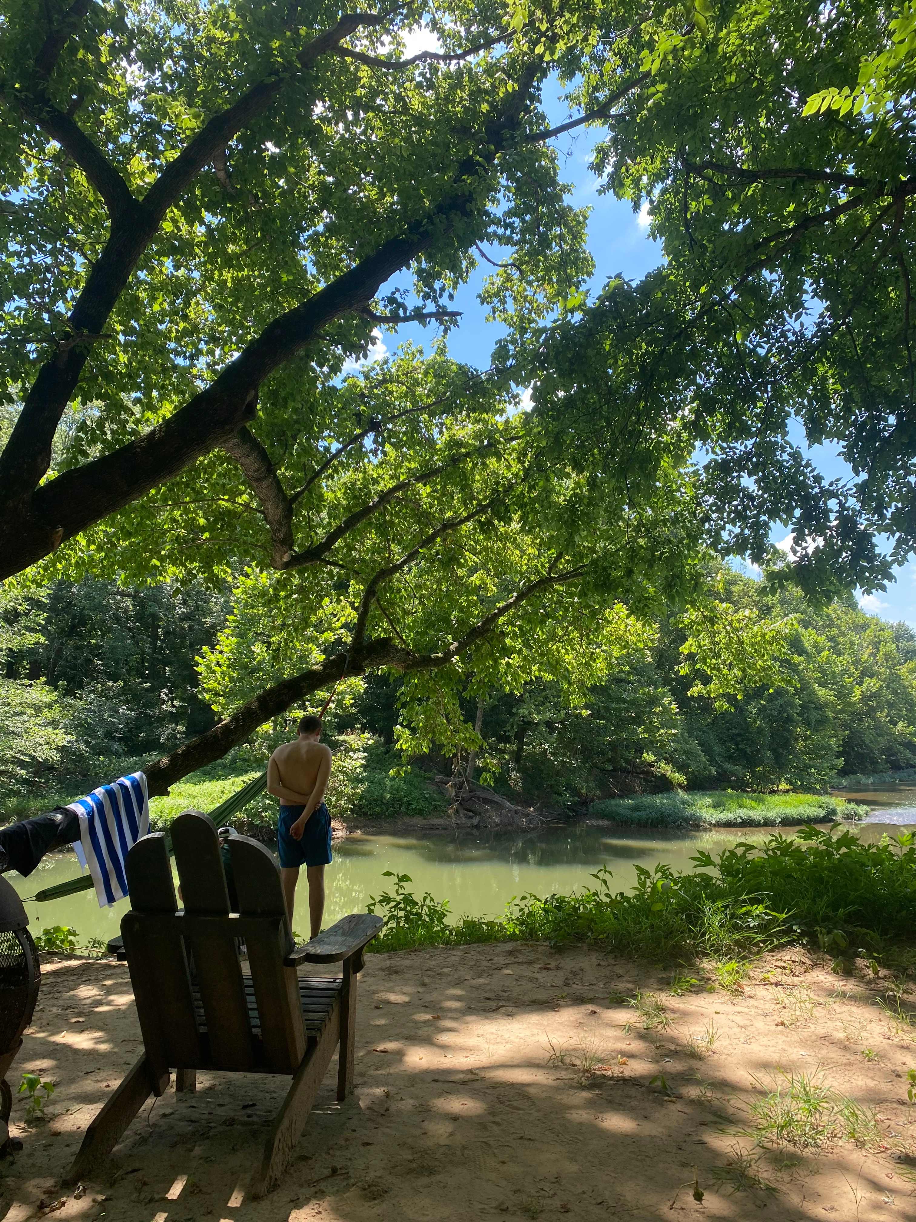 View from campsite 
