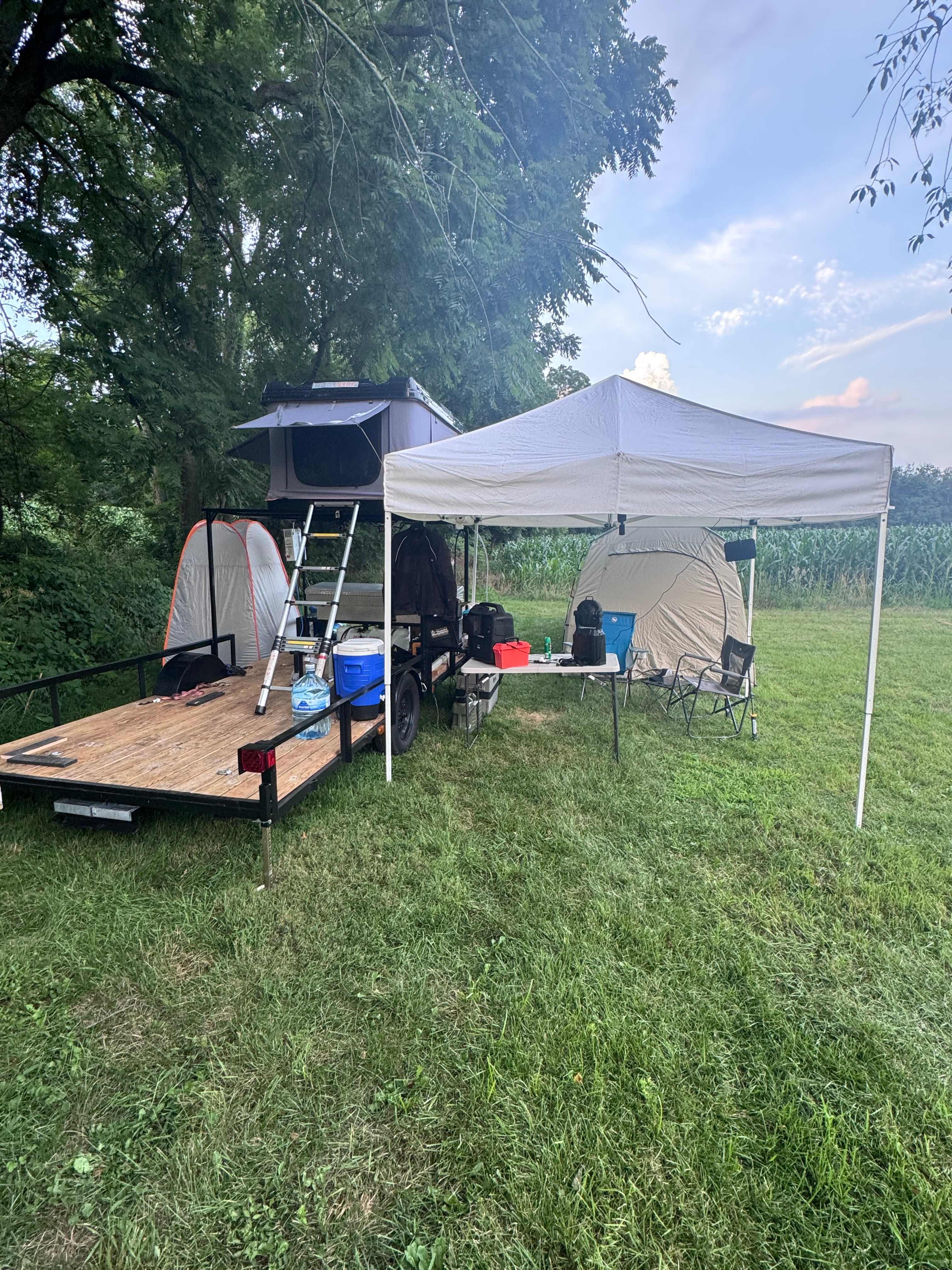 Camp set-up