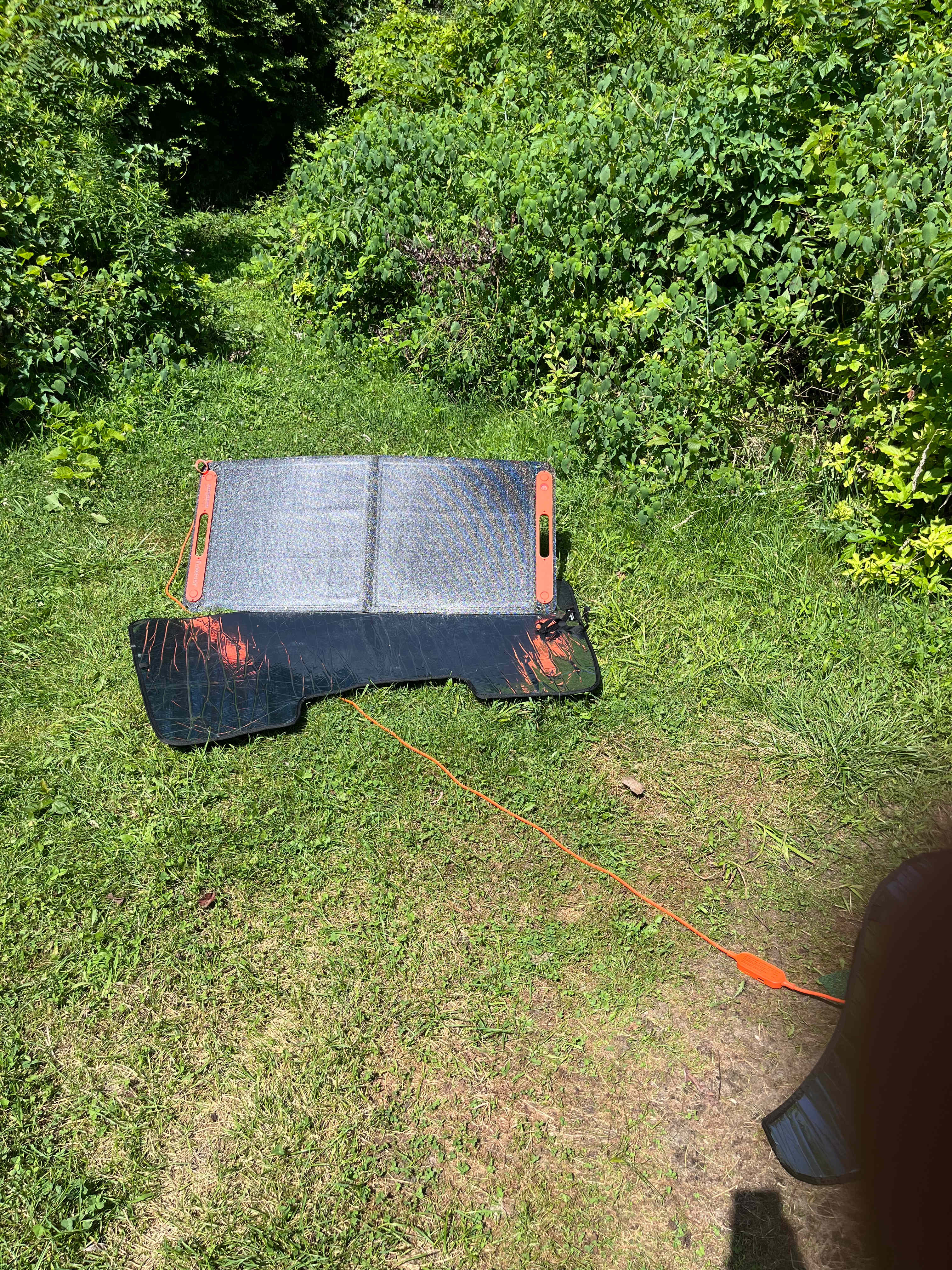 Plenty of sun for charging at the site