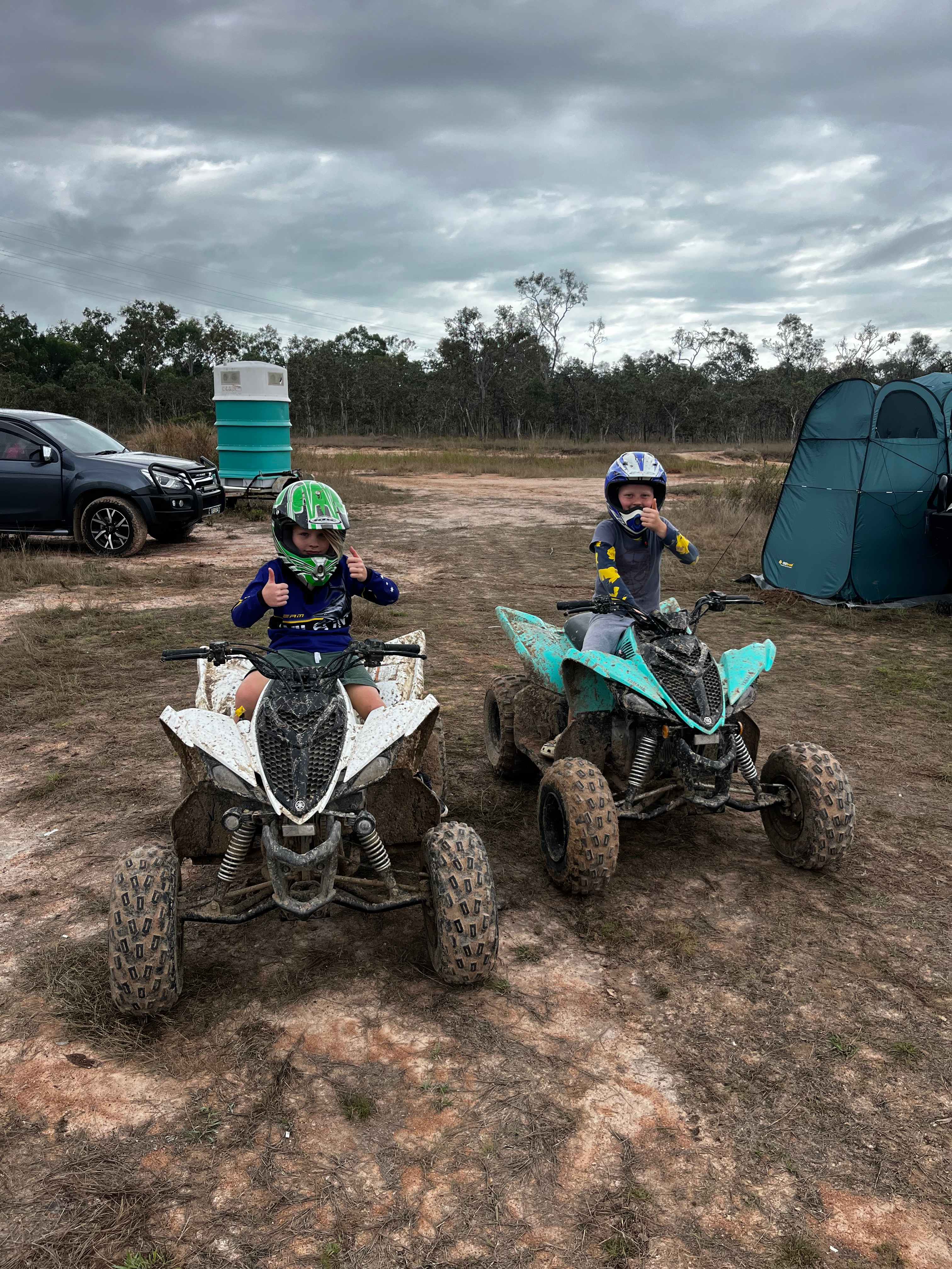 Country Camping Dam Site