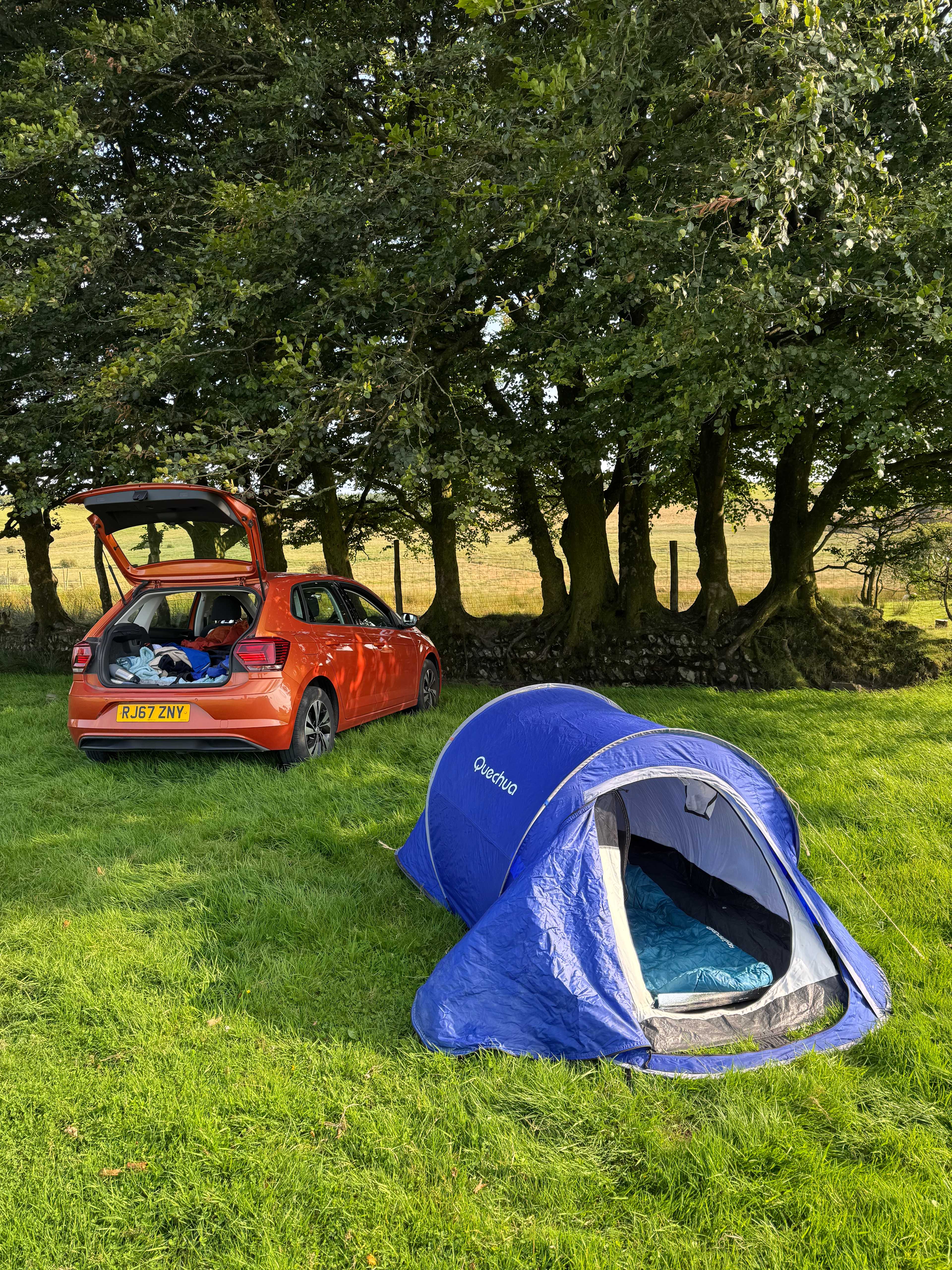 Ffynnonwen Farm Wild Camping