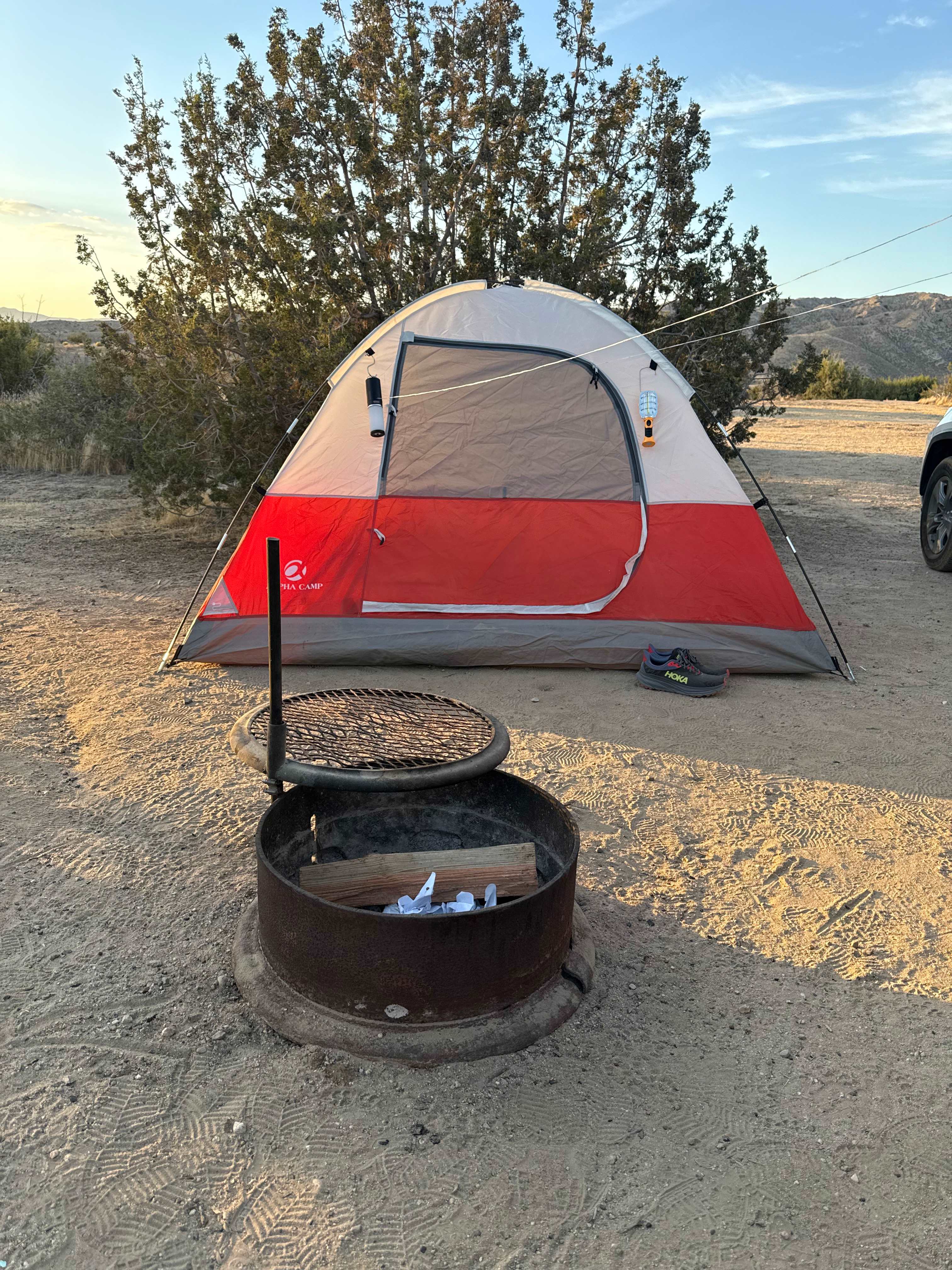 Perfect campfire